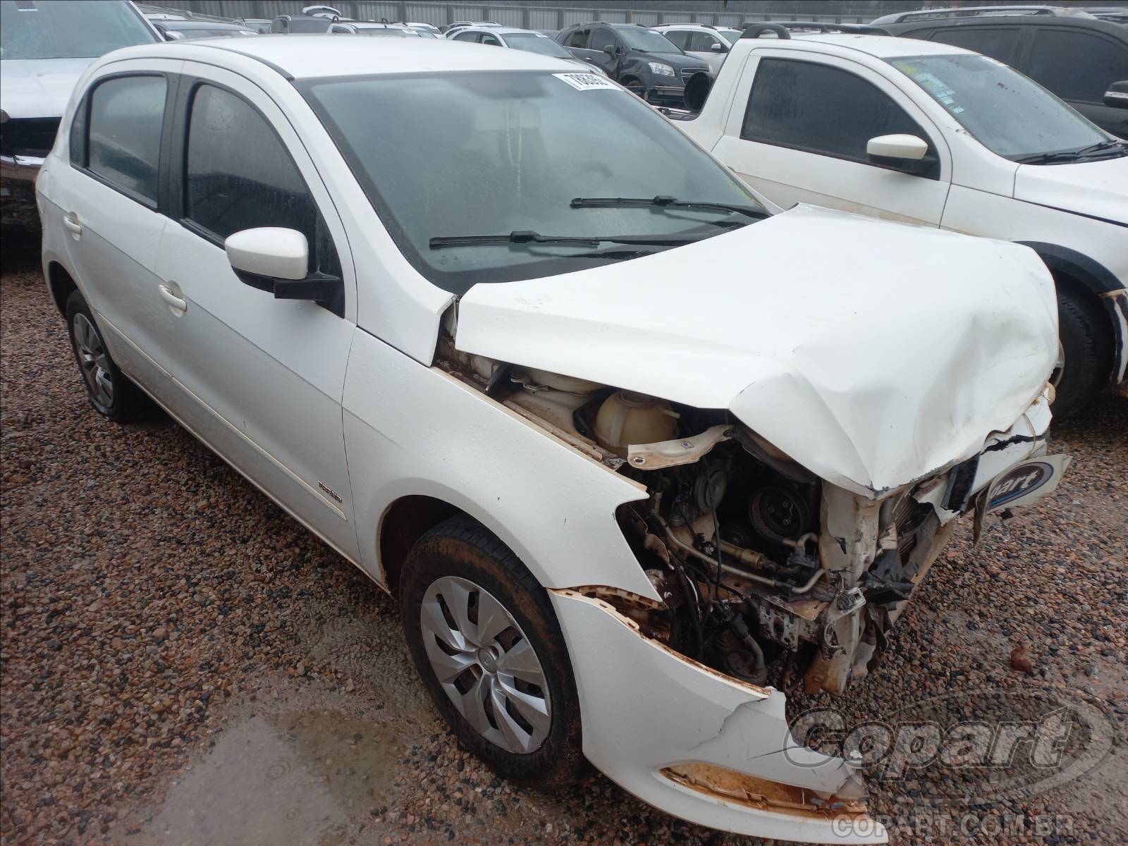 Volkswagen Gol 1.0 Total Flex 2013 Colisão Média Monta