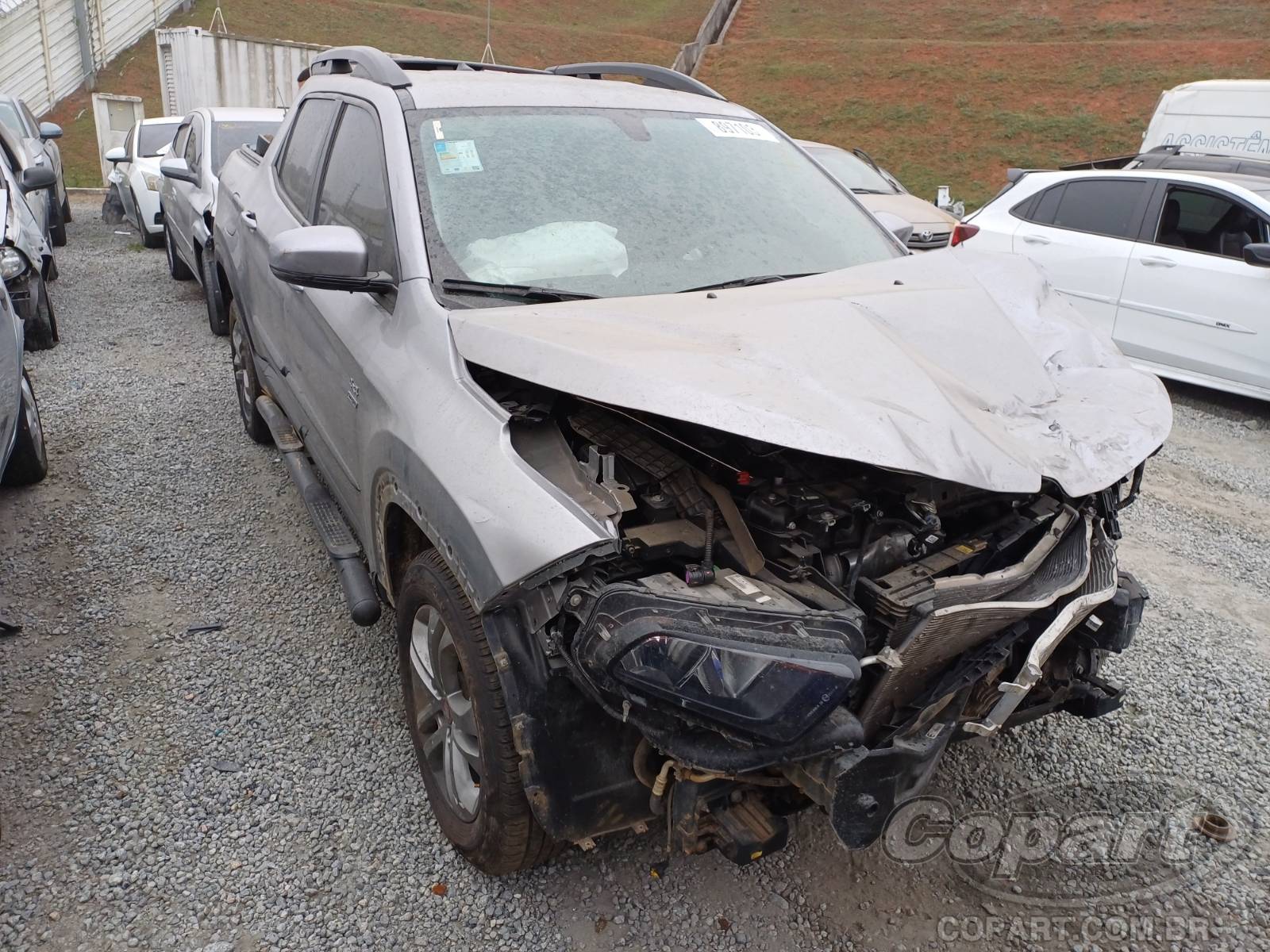 Veículo Fiat Toro Fiat Toro Freedom AT9 2.0 Multijet Turbo 2020 Médio Estado 2020 em leilão