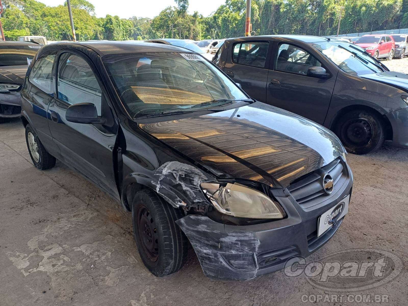Veículo GM - Chevrolet Celta Chevrolet Celta Life 1.0 VHC FlexPower 2008 Colisão Média Monta 2008 em leilão