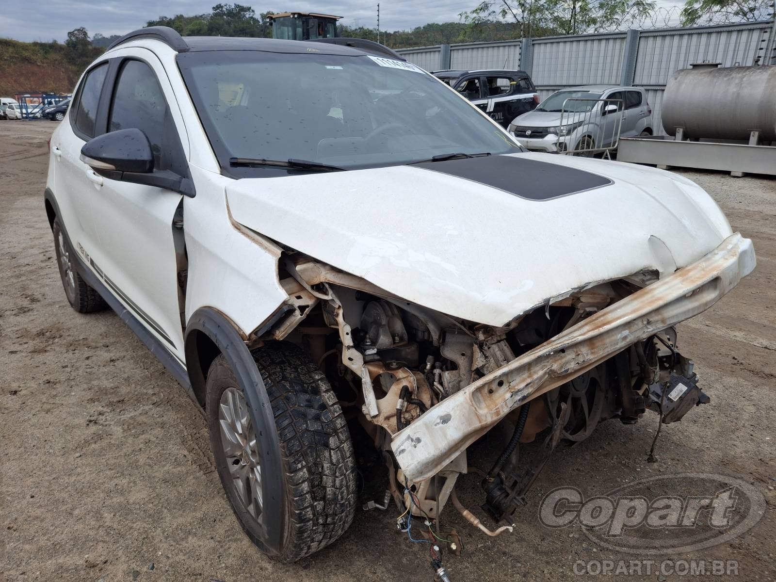Veículo Fiat Argo FIAT ARGO Trekking 1.3 Firefly 2020 Colisão 2020 em leilão