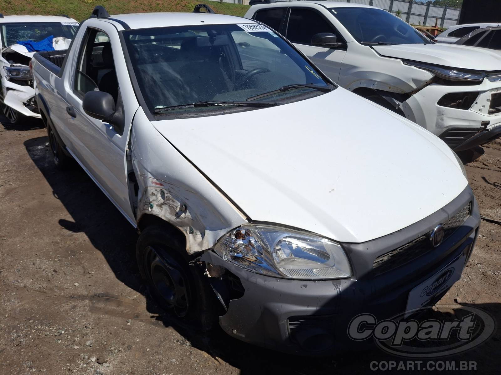 Veículo Fiat Strada FIAT STRADA HARD WORKING 1.4 EVO 2018 2018 em leilão