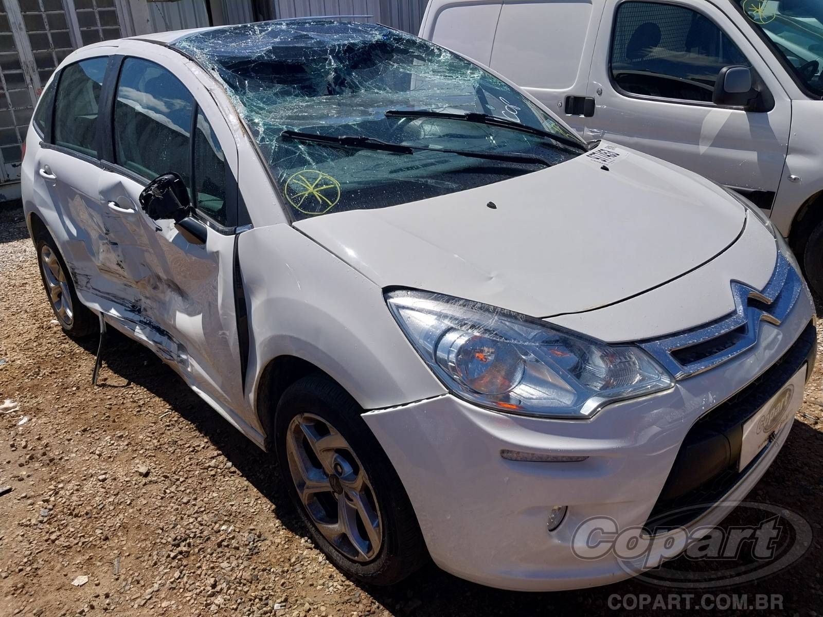Veículo Peugeot C3 CITROEN C3 Exclusive 1.6 16V VVT 2017 2017 em leilão