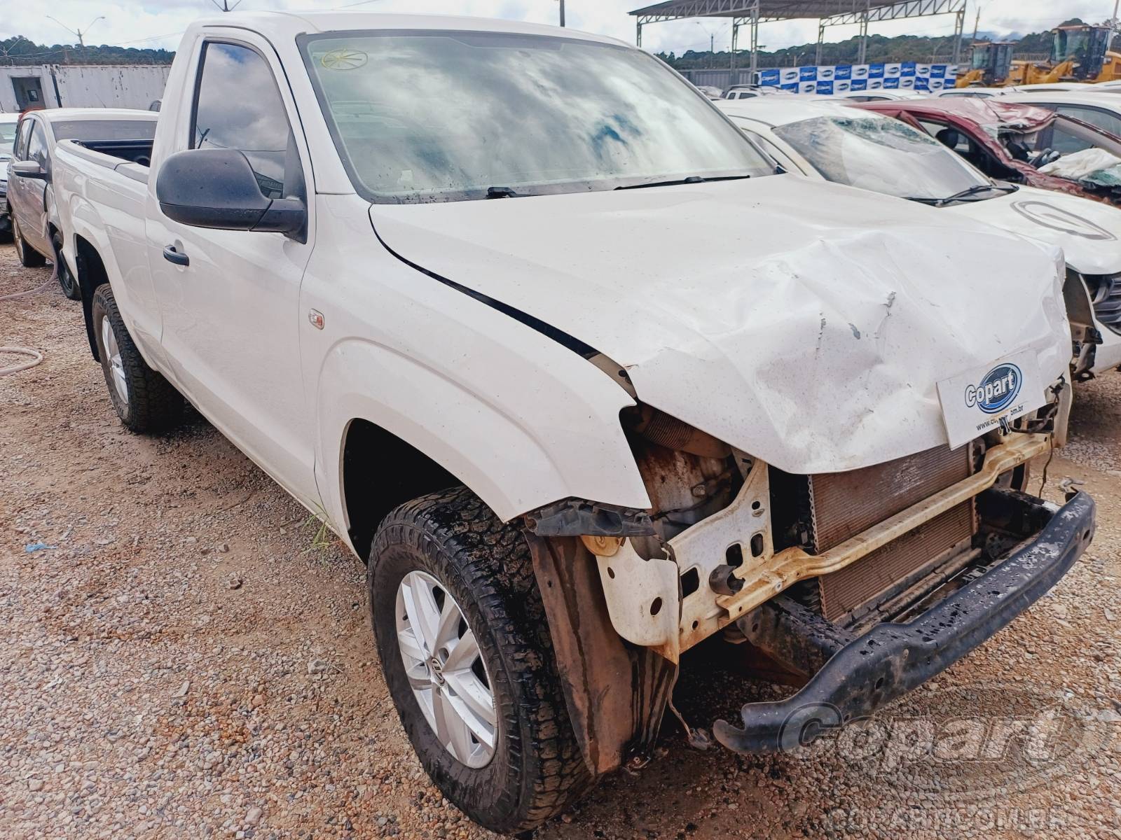 Veículo VW - VolksWagen Amarok Volkswagen Amarok CS S 4Motion 2.0 TDI Turbo 2019 Colisão Média Monta 2019 em leilão