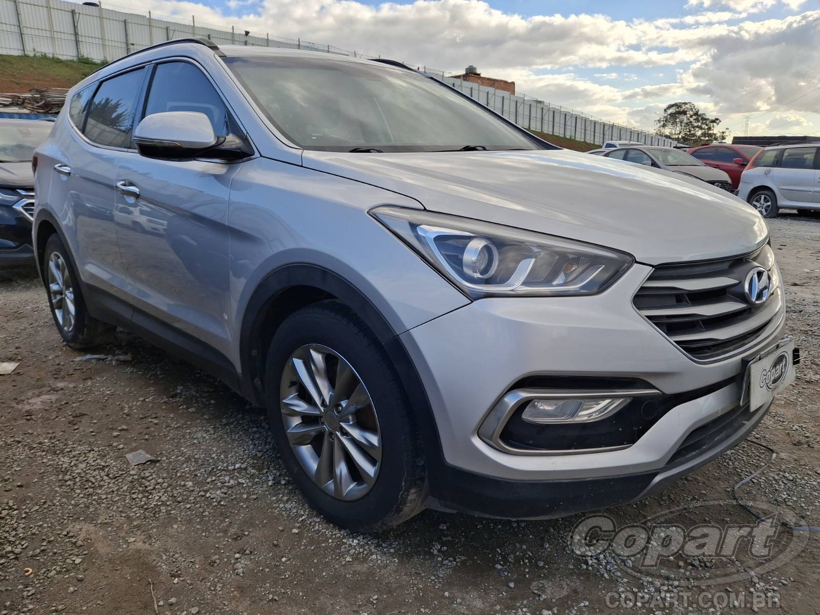 Veículo Hyundai Santa Fe Hyundai Santa Fe 3.3 V6 2016 Médio Enchente 2016 em leilão
