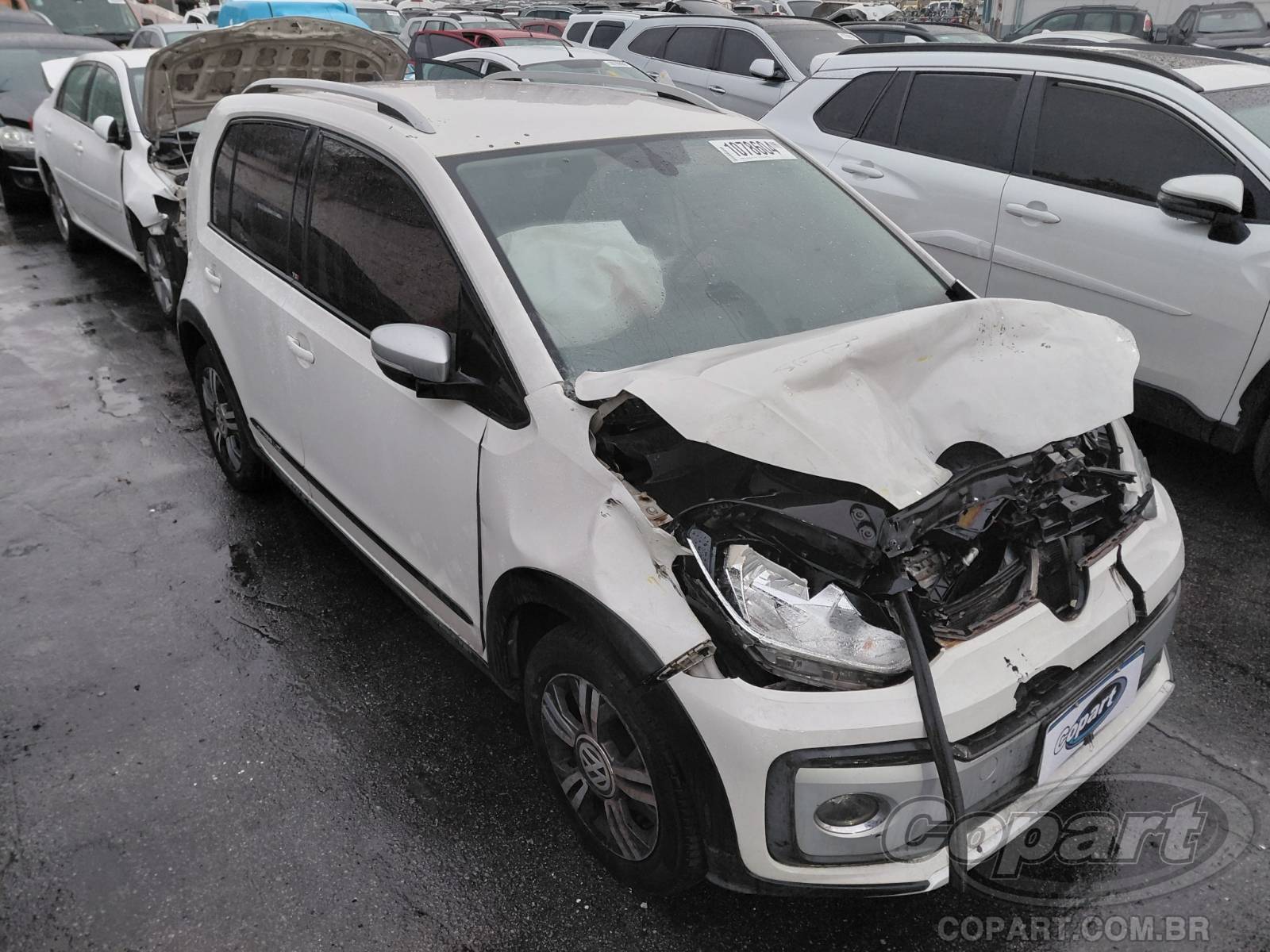 Veículo VW - VolksWagen Volkswagen VOLKSWAGEN UP 1.0 12V TSI TURBO 2018 em leilão