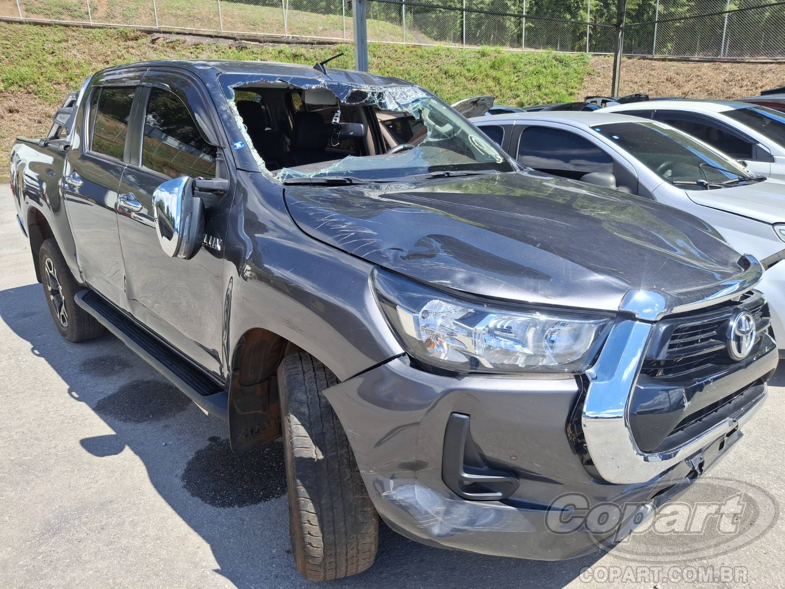 Veículo Toyota Hilux TOYOTA HILUX CD 2.8 D-4D TURBO 2022 em leilão