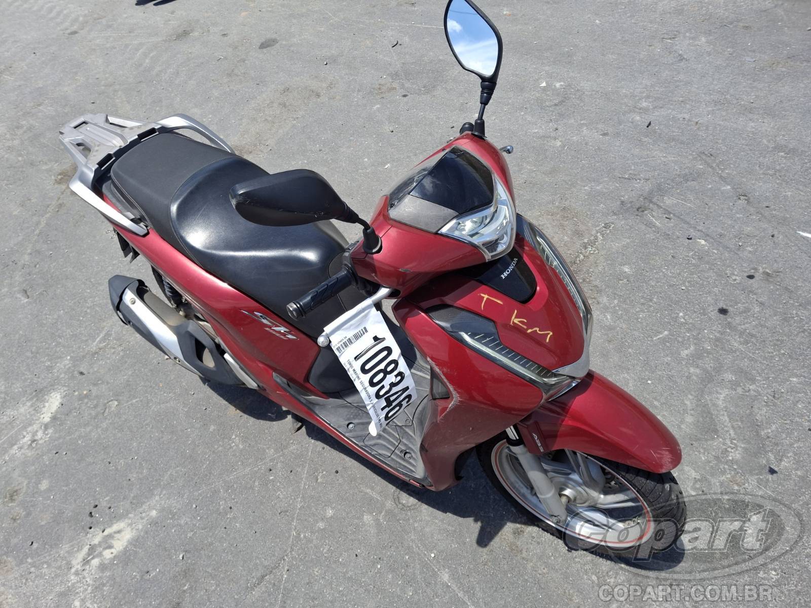 Veículo HONDA SH Honda SH 150i CVT 2018 2018 em leilão