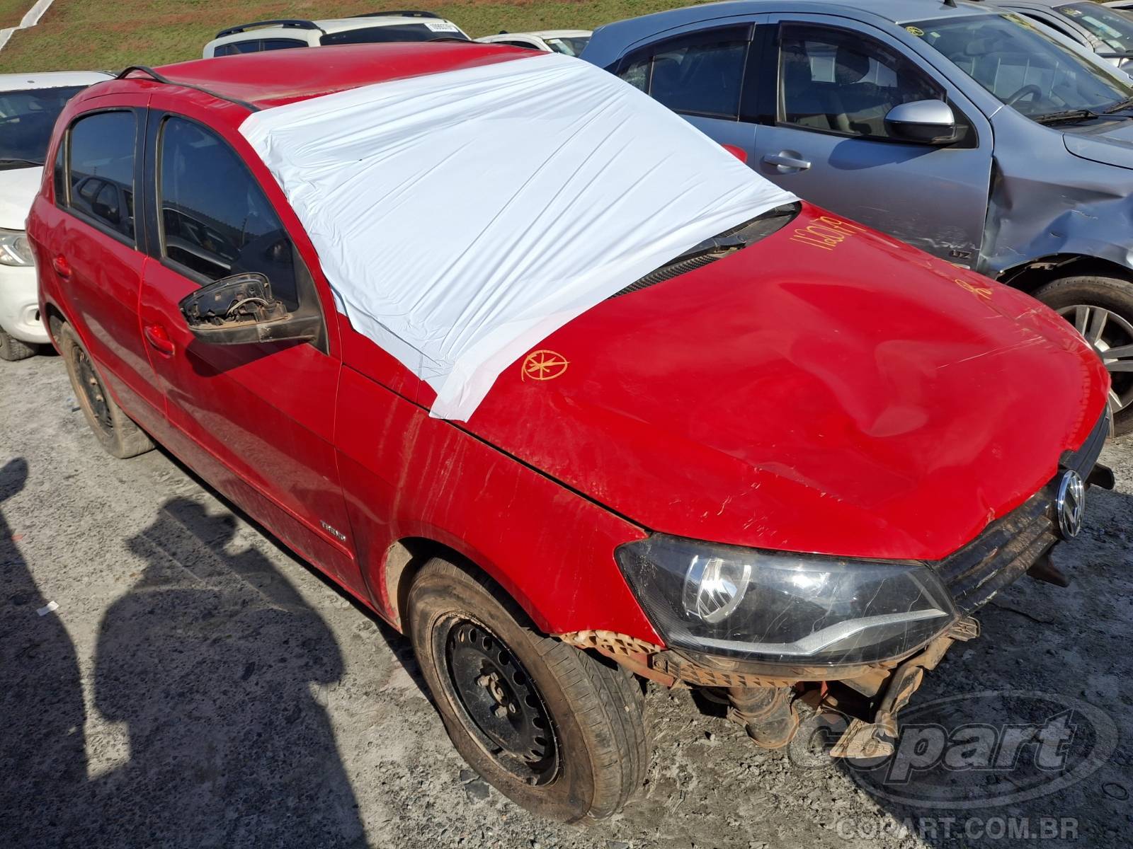 Veículo VW - VolksWagen Gol VOLKSWAGEN GOL 1.0 Total Flex 2014 em leilão