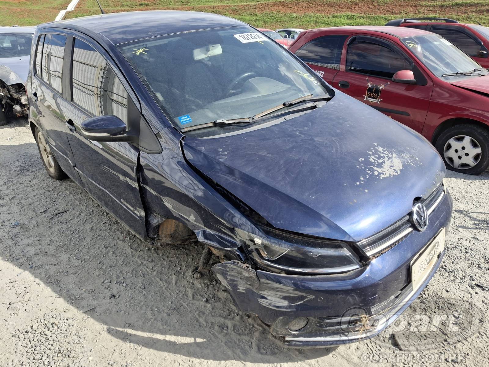 Veículo VW - VolksWagen Volkswagen VOLKSWAGEN FOX 1.6 MSI 2015 em leilão