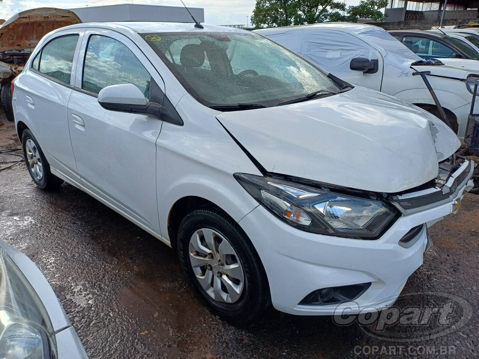 Veículo GM - Chevrolet Onix Chevrolet Onix LT 1.0 Eco 2017 Pequena Monta 2017 em leilão