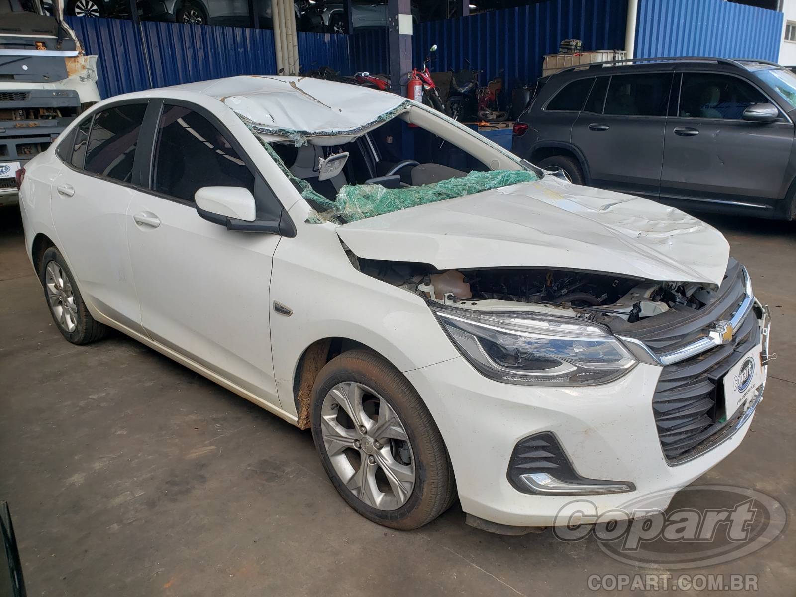 Veículo GM - Chevrolet Onix Onix Plus Premier AT 1.0 12V Ecotec Turbo 2021 em leilão