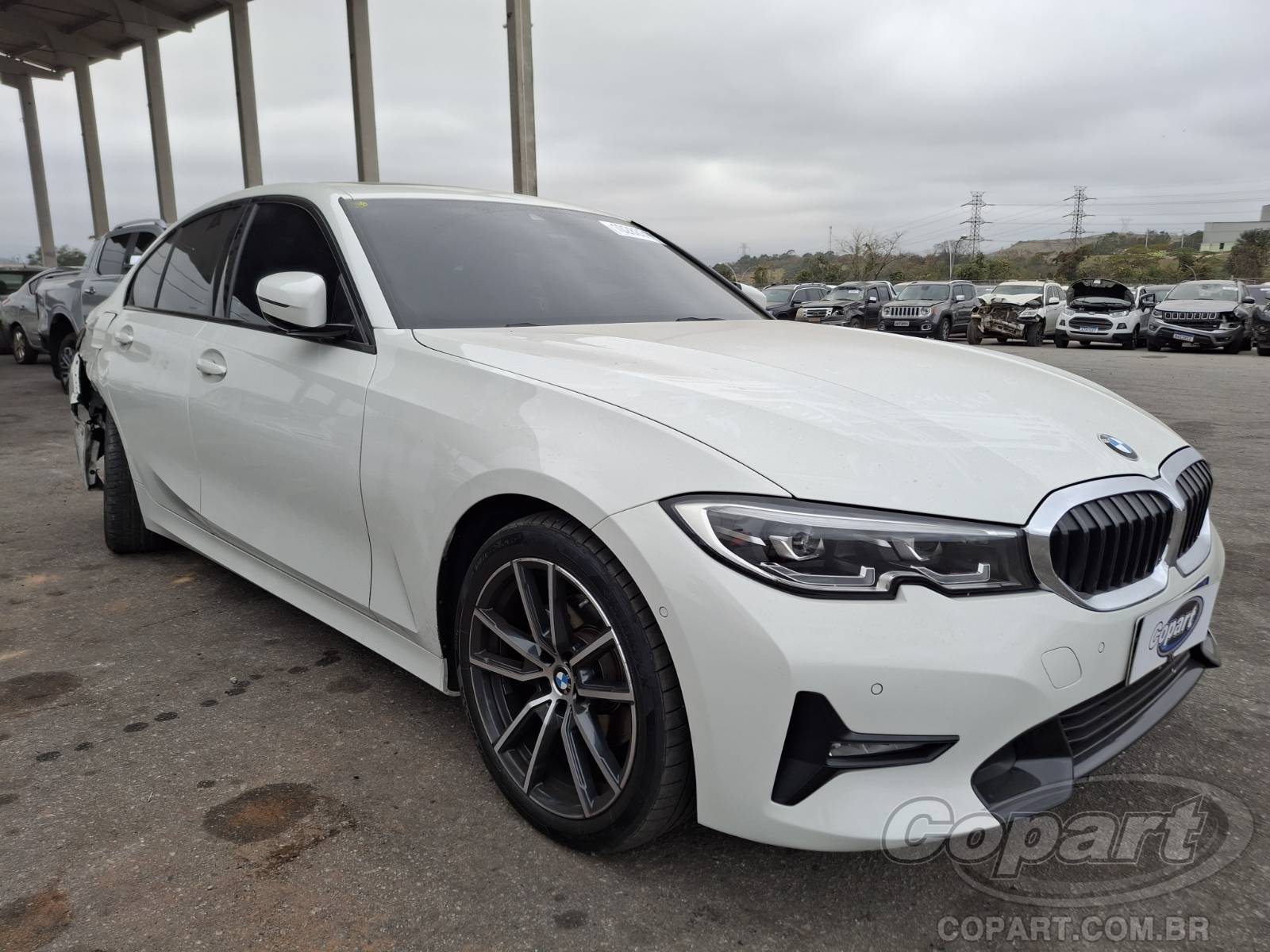 Veículo BMW Série 3 2022 BMW SERIE 3 Serie 3 320i Sport GP Active Flex 2.0 16V Twin Turbo 2022 em leilão