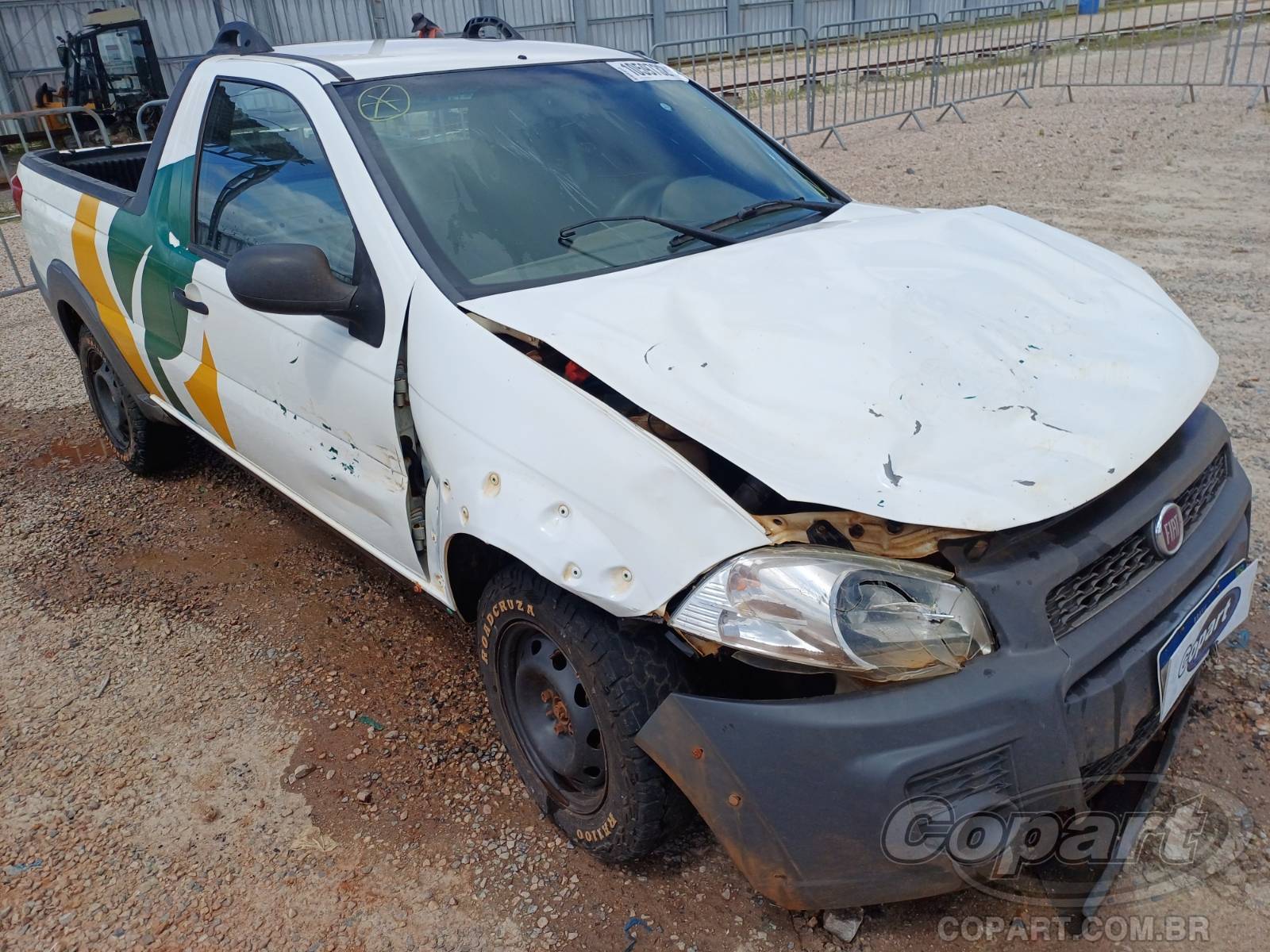 Veículo Fiat Strada FIAT STRADA HARD WORKING 1.4 EVO 2018 2018 em leilão