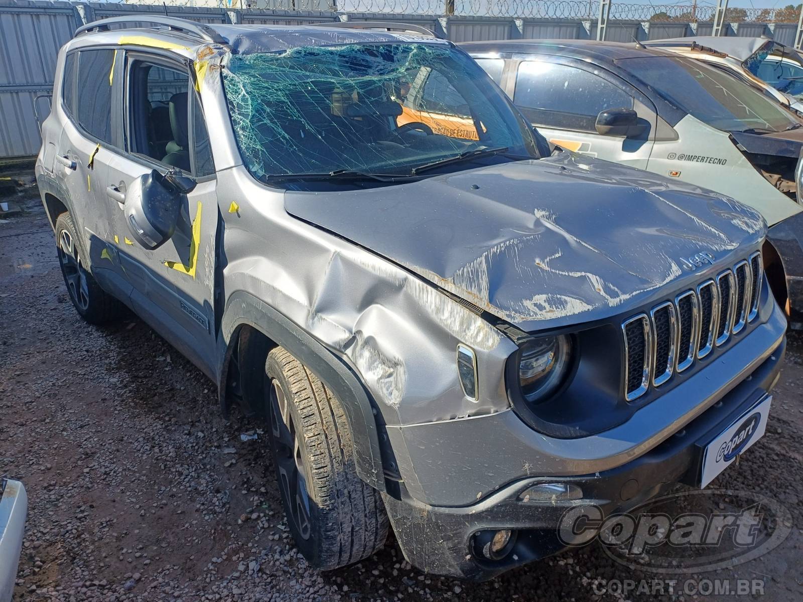 Veículo Fiat Renegade JEEP RENEGADE LONGITUDE 1.8 16V E.TORQ EVO 2021 2021 em leilão