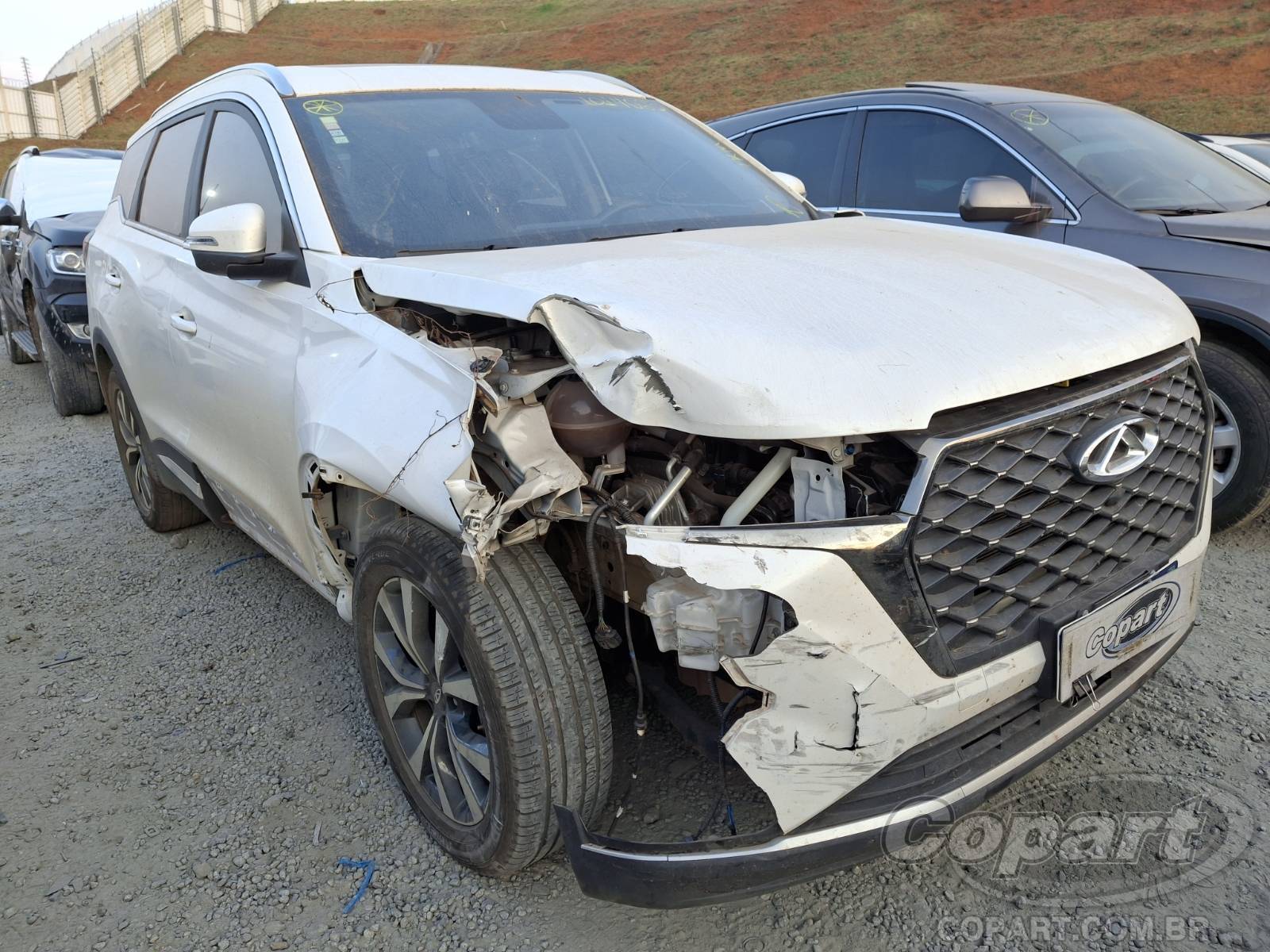 Veículo Caoa Chery TIGGO 7 CAOA CHERY TIGGO 7 PRO 1.6 16V TGDI TURBO 2022 2023 em leilão