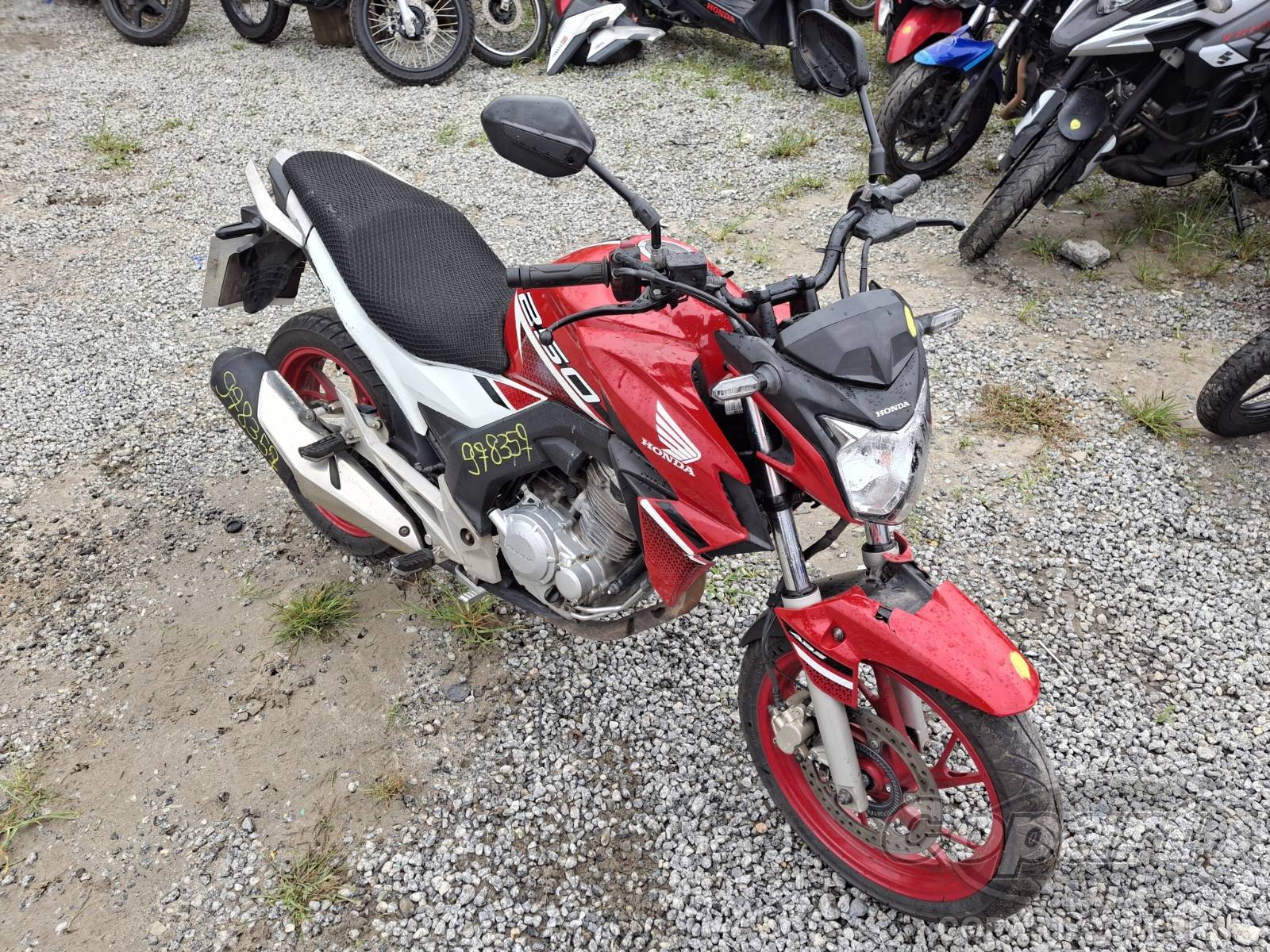 Veículo HONDA CB Honda CB 250 F Twister ABS 2022 Pequena Monta 2022 em leilão