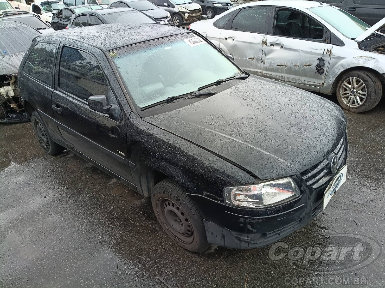 Veículo VW - VolksWagen Gol Volkswagen Gol City 1.0 Total Flex 2009 Colisão Lateral 2009 em leilão