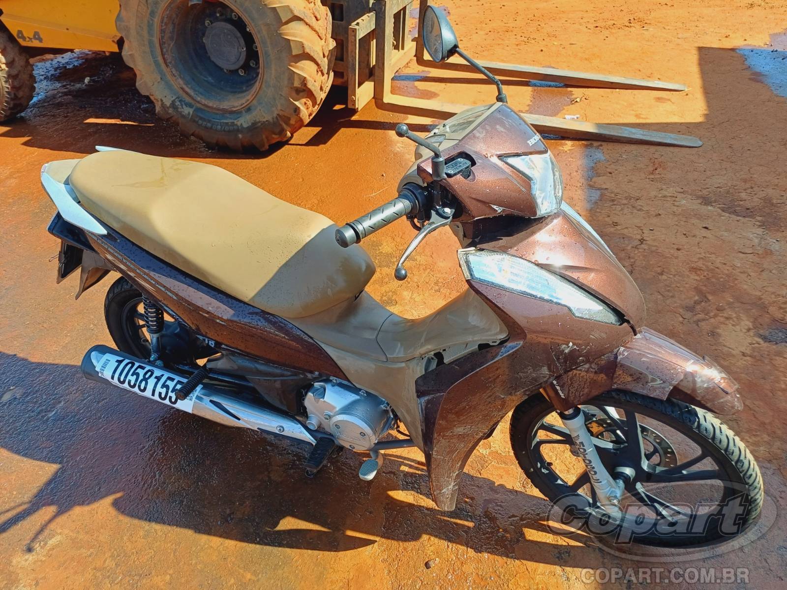 Veículo HONDA Biz 2021 HONDA BIZ 2021 em leilão