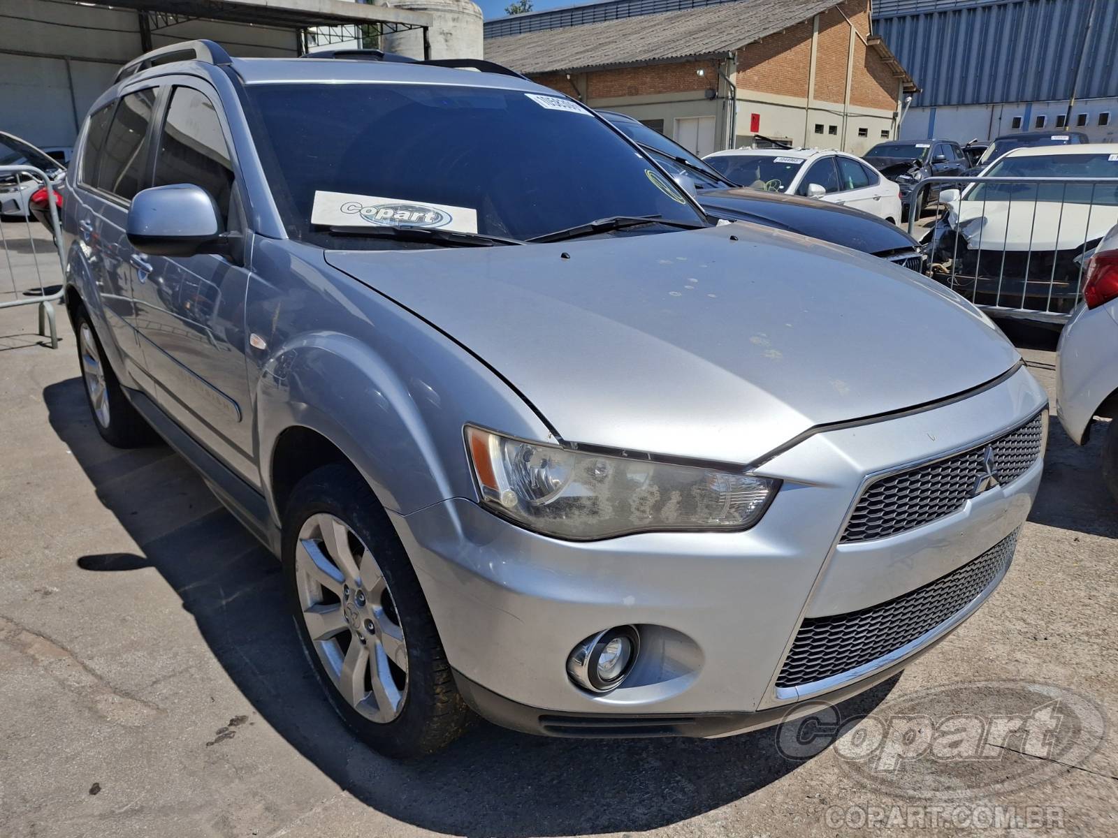 Veículo Mitsubishi Outlander 2011 MITSUBISHI OUTLANDER GT 4WD 3.0 V6 Gasolina 2012 em leilão