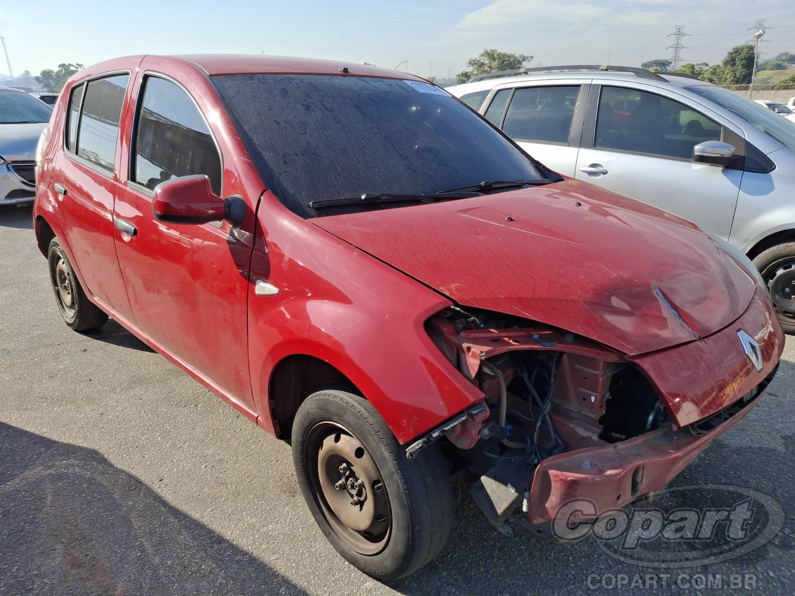 Veículo Renault Sandero Renault Sandero 2014 1.0 16V Flex 2014 em leilão