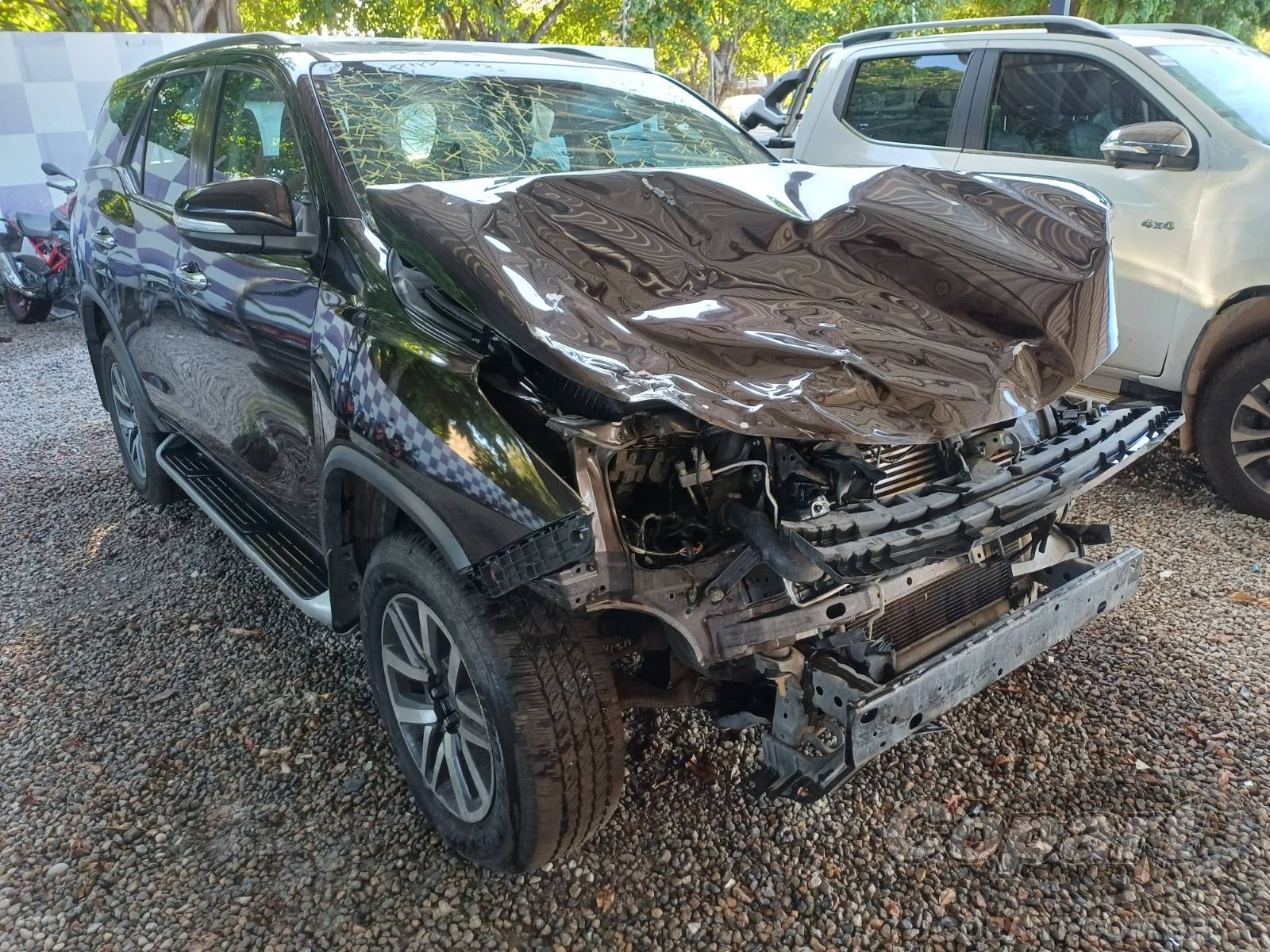 Veículo Toyota Hilux SW4 TOYOTA HILUX SW4 SRX 2.8 D-4D Turbo 2017 2017 em leilão