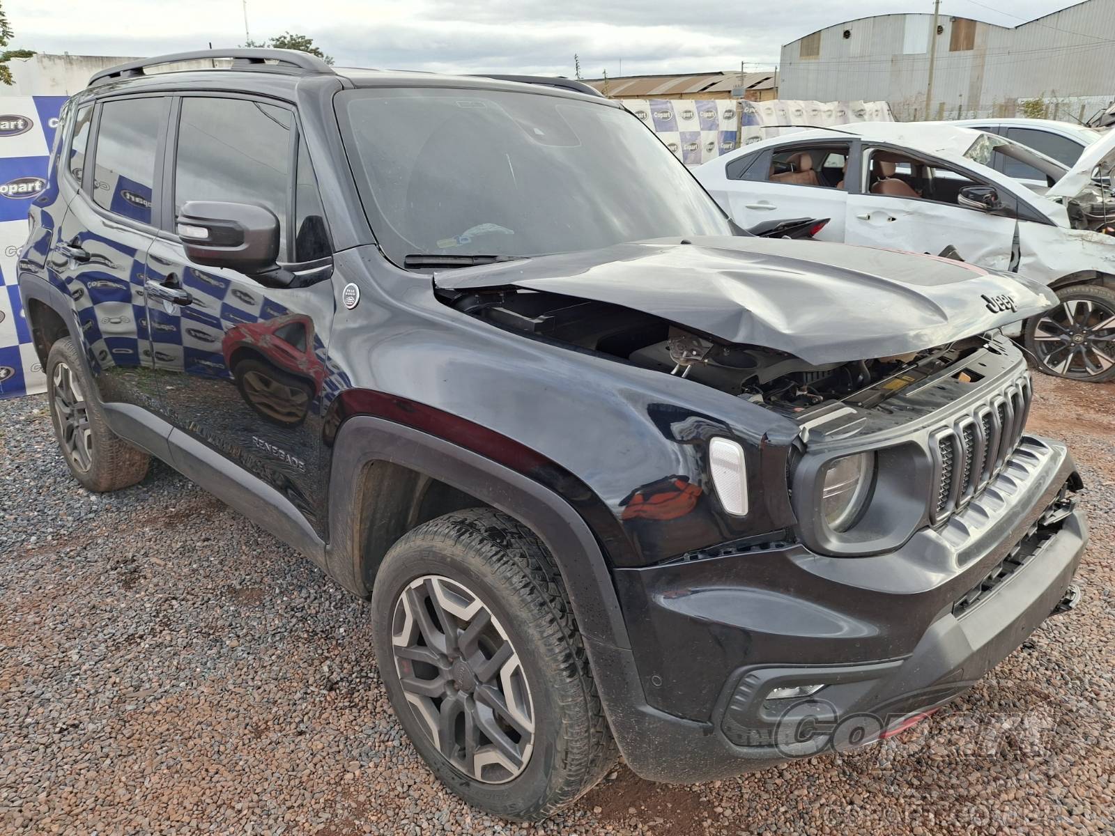 Veículo Fiat Renegade JEEP RENEGADE TRAILHAWK T270 1.3 16V GSE TURBO 2022 2022 em leilão