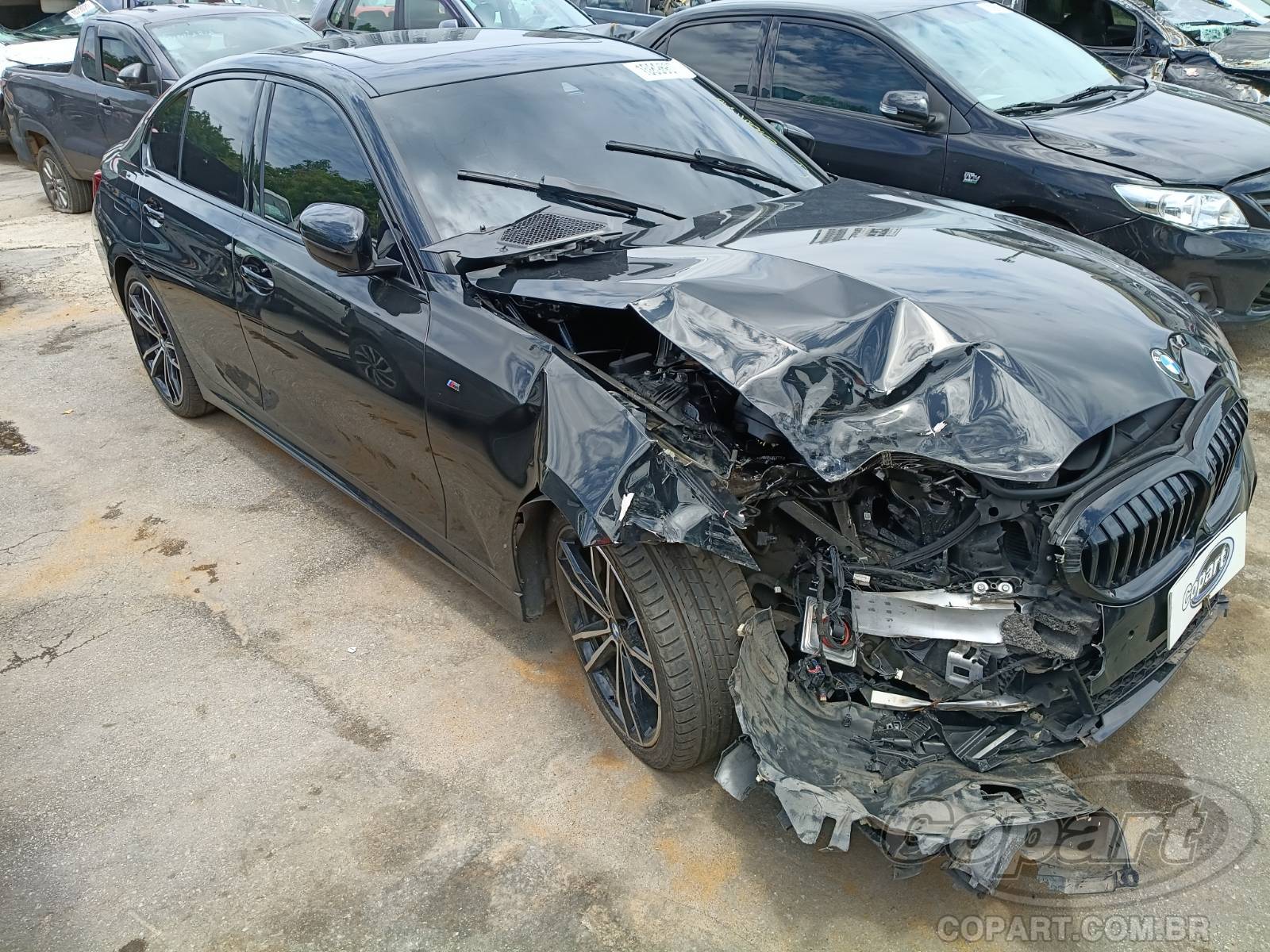 Veículo BMW Série 3 BMW Série 3 320i GP Active Flex 2.0 16V Twin Turbo 2022 2022 em leilão