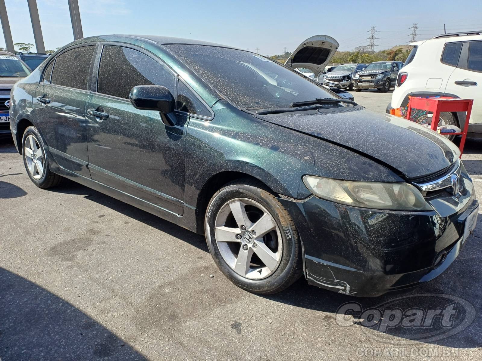 Veículo Honda Civic HONDA CIVIC LXS 1.8 16V 2007 2007 em leilão