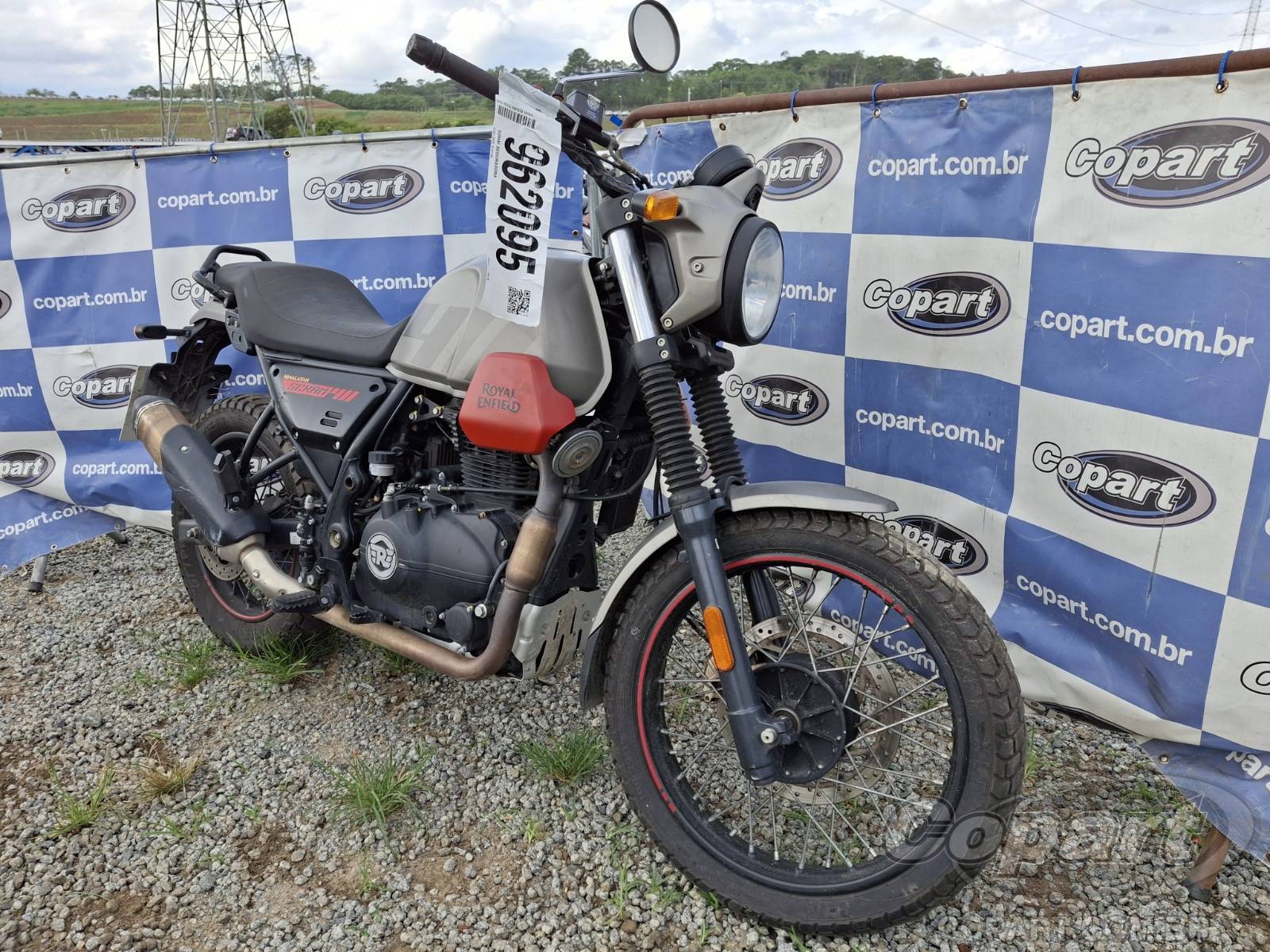 Royal Enfield Scram 411 2023 Pequena Monta