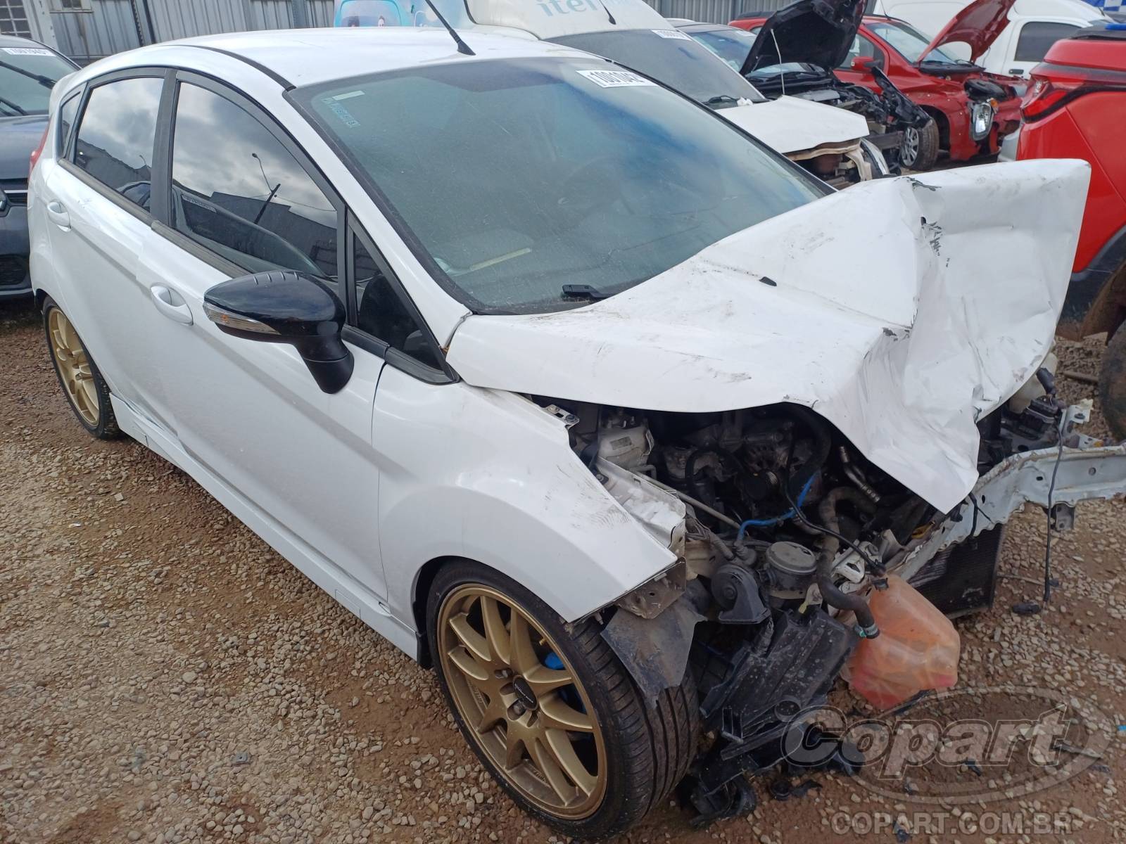 Ford Fiesta SE 1.6 16V Sigma 2015 Colisão