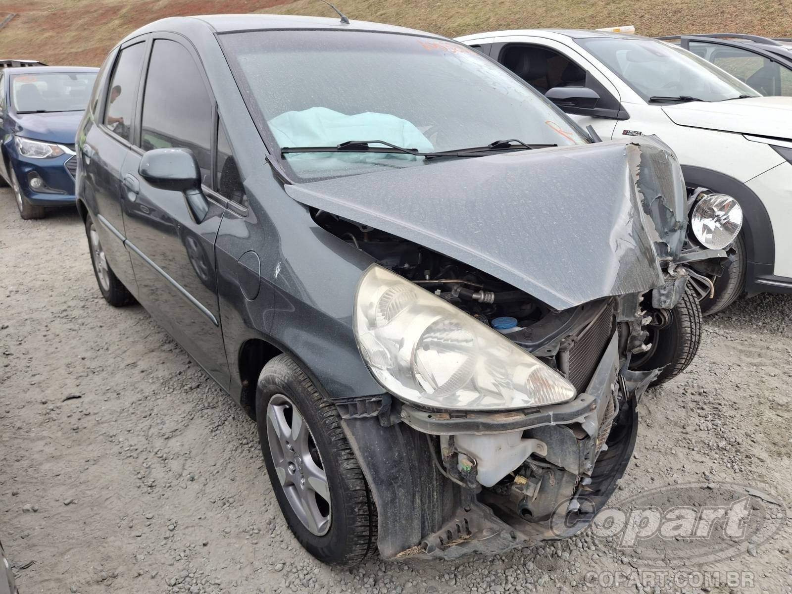 Veículo Honda Fit Honda Fit LXL 1.4 2008 Colisão Frontal 2008 em leilão