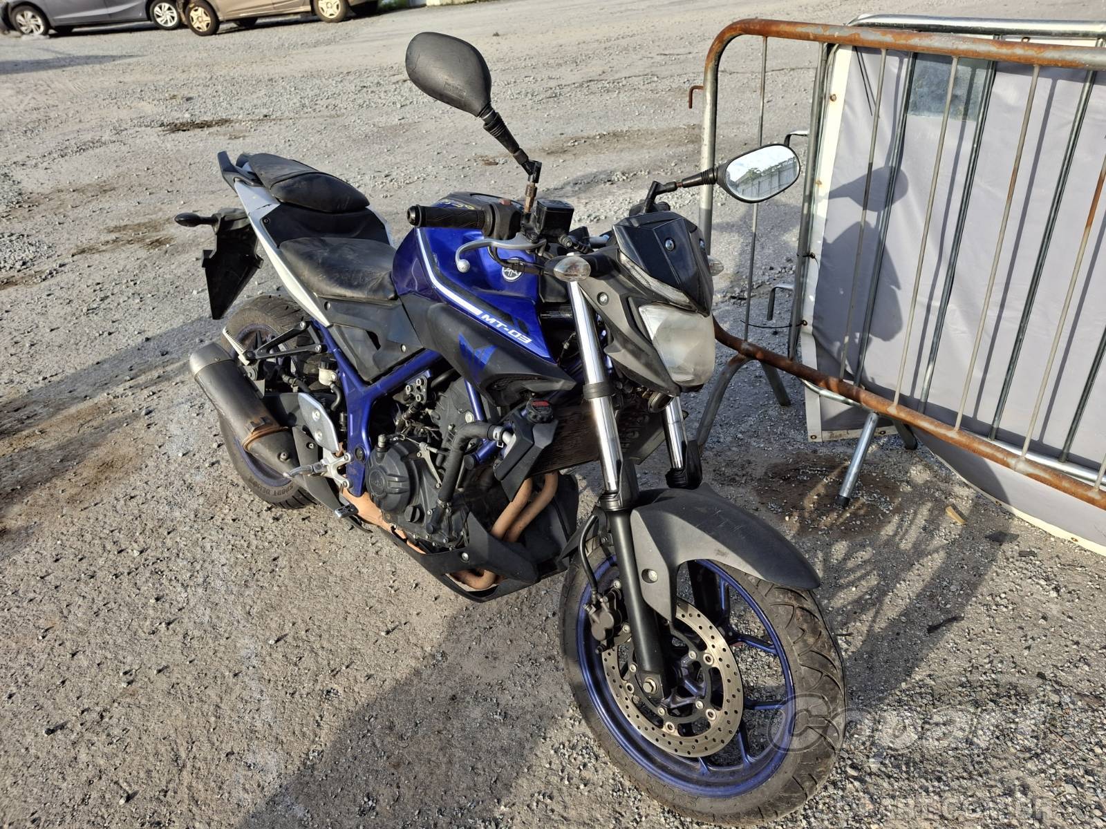 Veículo YAMAHA MT Yamaha MT-03 2018 Pequena Monta Roubada 2018 em leilão