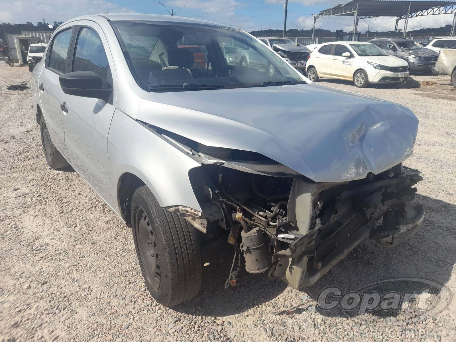 Veículo VW - VolksWagen Voyage VOLKSWAGEN VOYAGE Trendline 1.6 MSI 2017 2017 em leilão