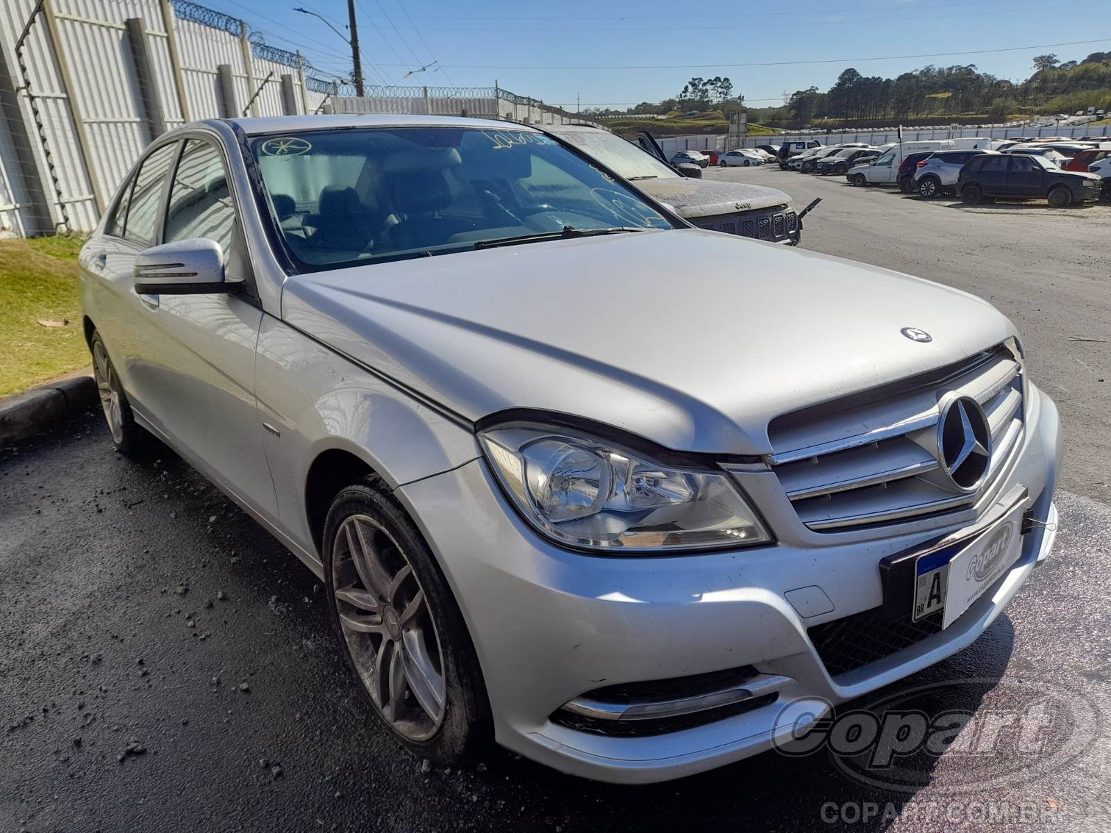Veículo Mercedes-Benz Classe C MERCEDES BENZ CLASSE C 1.8 16V TURBO 2012 2012 em leilão