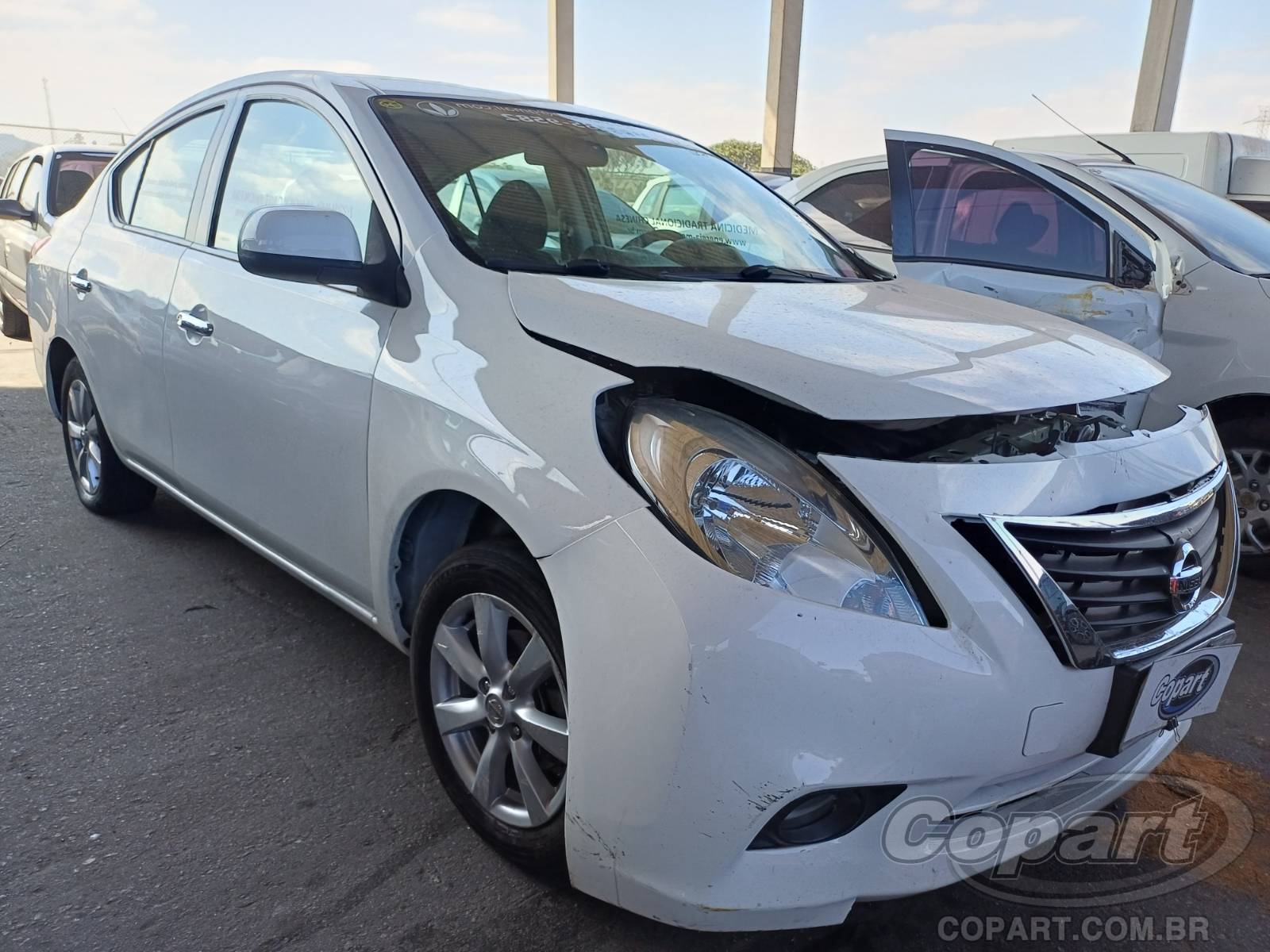 Veículo Nissan Versa Nissan Versa SL 1.6 16V 2012 2012 em leilão