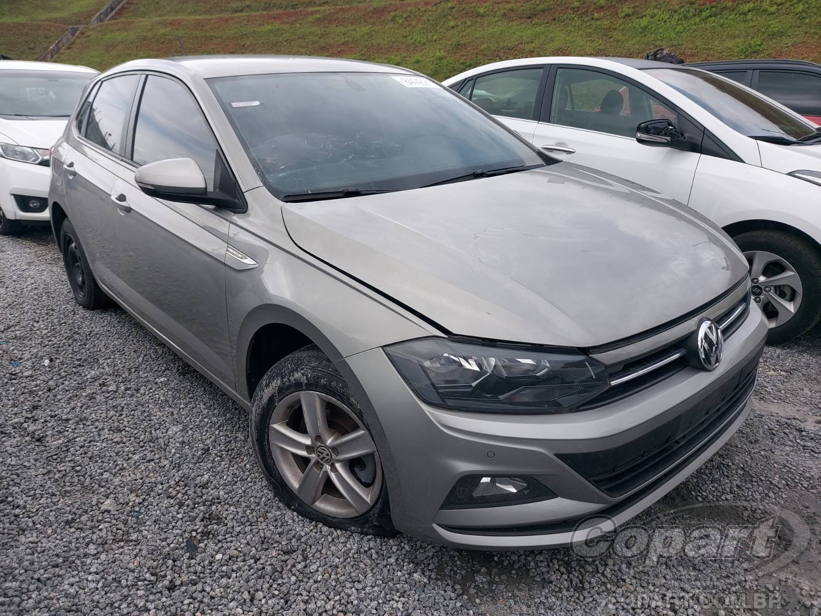 Veículo VW - VolksWagen Polo VOLKSWAGEN POLO COMFORTLINE 200 AT 1.0 12V TSI TURBO 2018 2019 em leilão