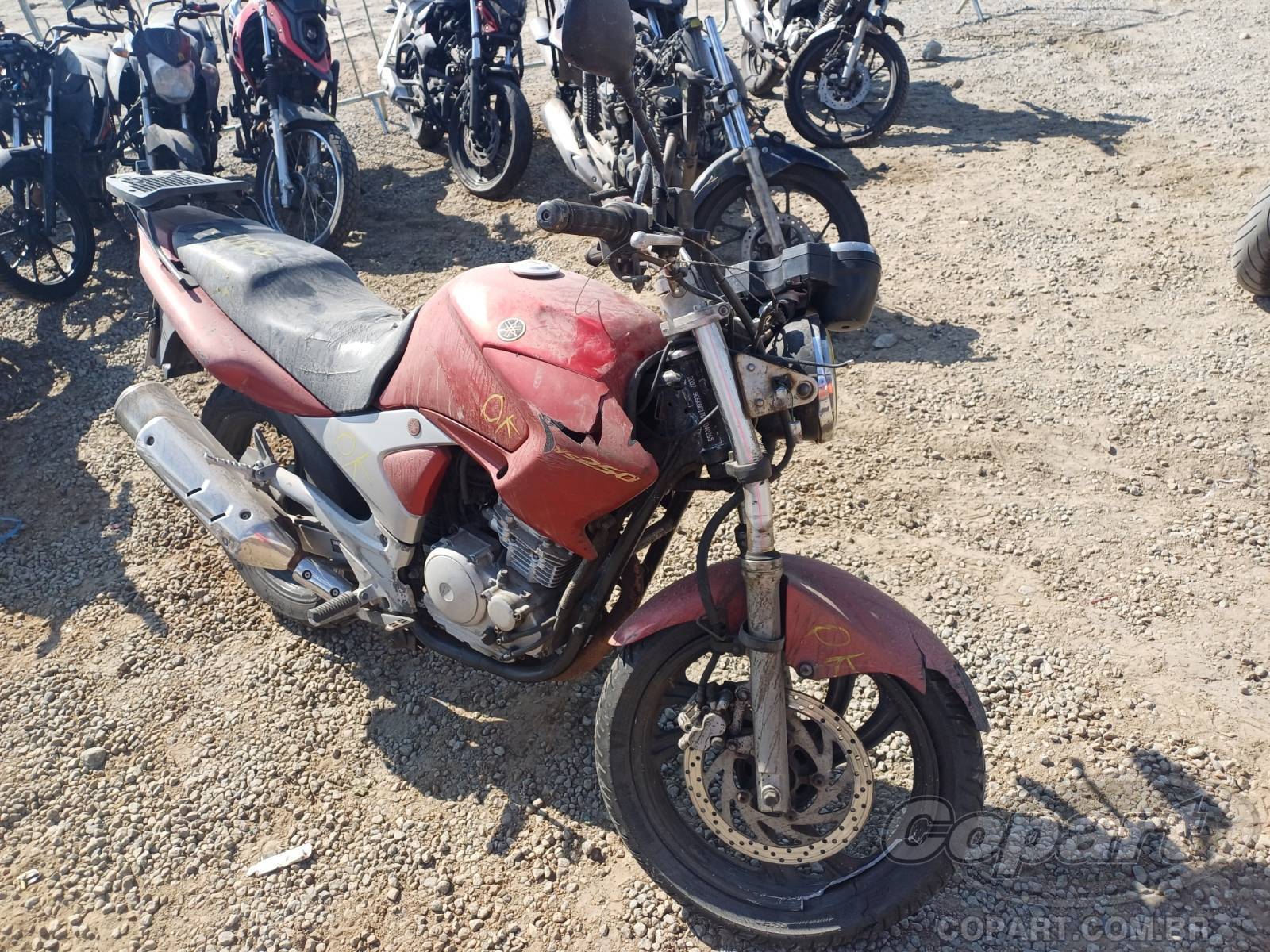 Veículo YAMAHA Fazer 2007 YAMAHA FAZER Motos 2007 em leilão