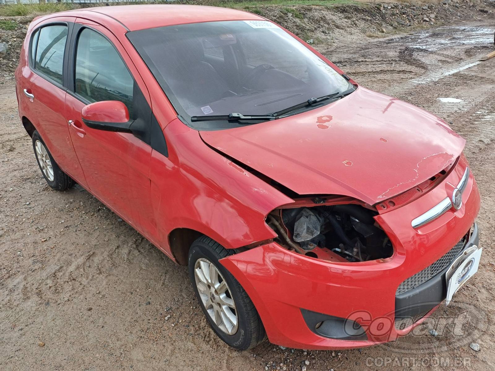 Veículo Fiat Palio Fiat Palio Attractive 1.0 Evo 2012 Colisão Média Monta 2012 em leilão