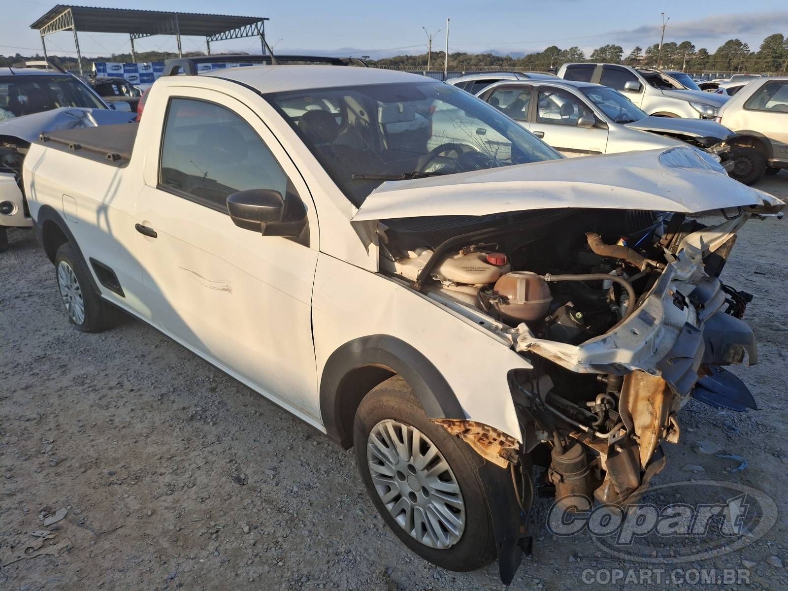 Veículo VOLKSWAGEN Saveiro VOLKSWAGEN SAVEIRO 1.6 MSI 2016 2016 em leilão