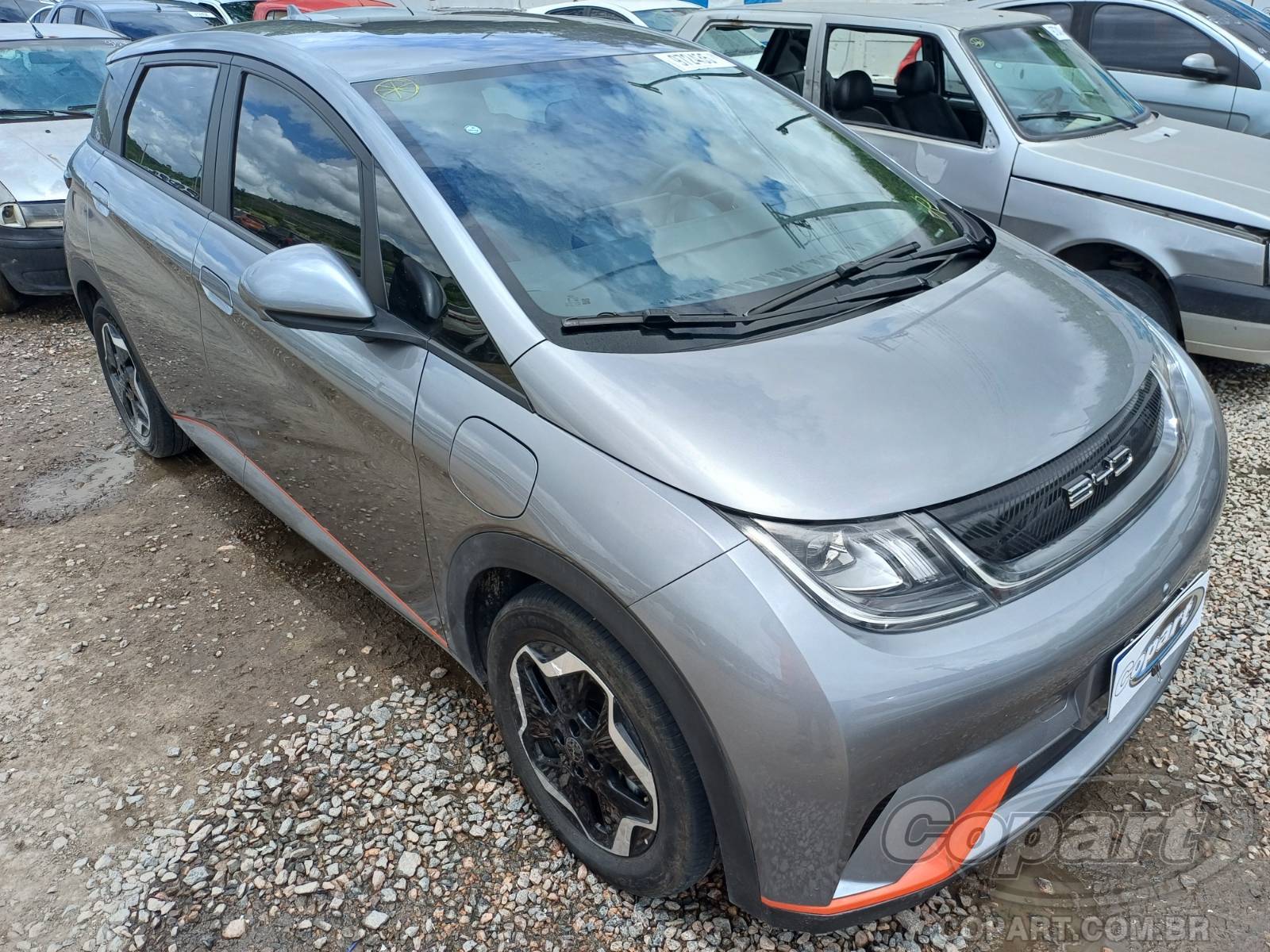 Veículo BYD Dolphin BYD Dolphin EV GS 70 kW 2024 Enchente Médio 2024 em leilão