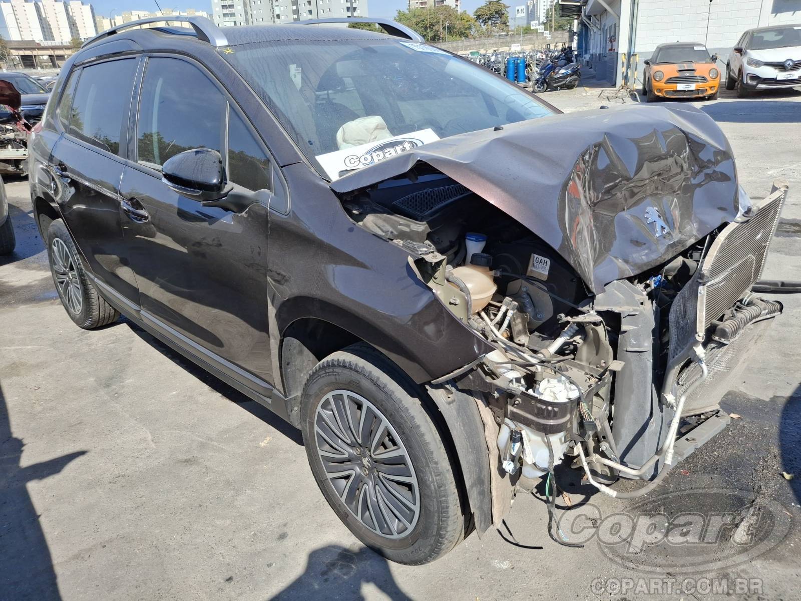 Veículo Peugeot 2008 PEUGEOT 2008 Allure 1.6 16V VVT 2018 2019 em leilão