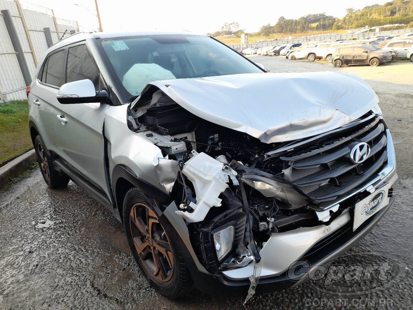 Veículo Hyundai Creta HYUNDAI CRETA 1.6 16V CVVT 2020 2020 em leilão