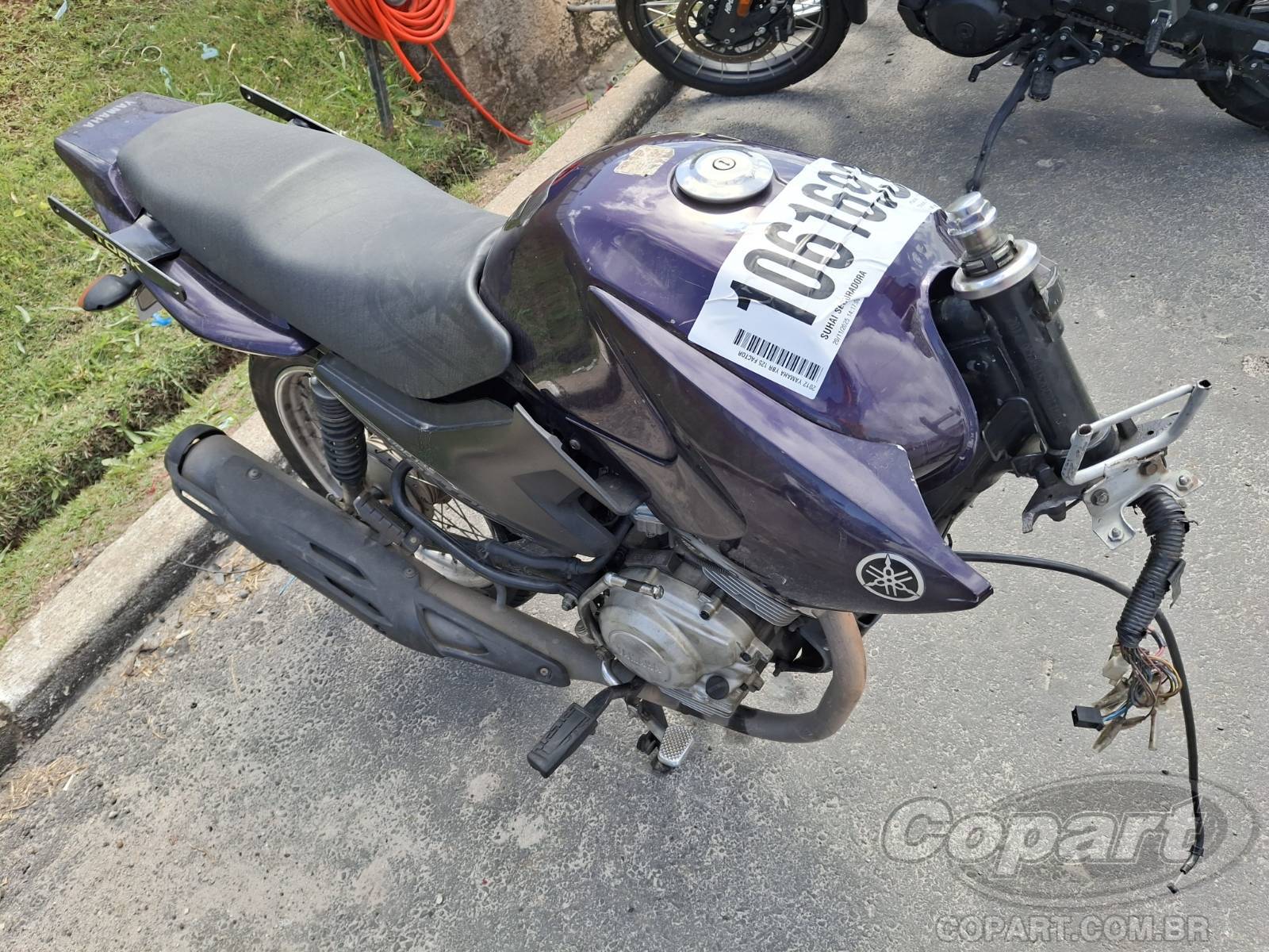 Veículo YAMAHA YBR 2012 YAMAHA YBR 125 FACTOR 2012 em leilão