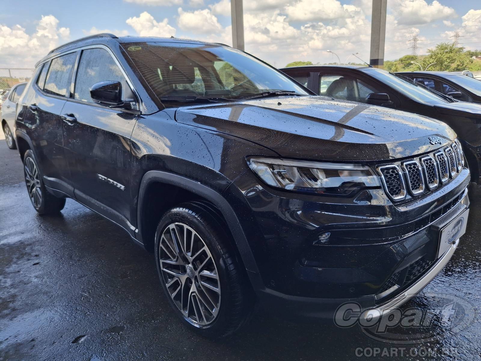 Veículo Jeep Compass Jeep Compass Limited T270 1.3 16V 2023 Colisão Média Monta 2023 em leilão