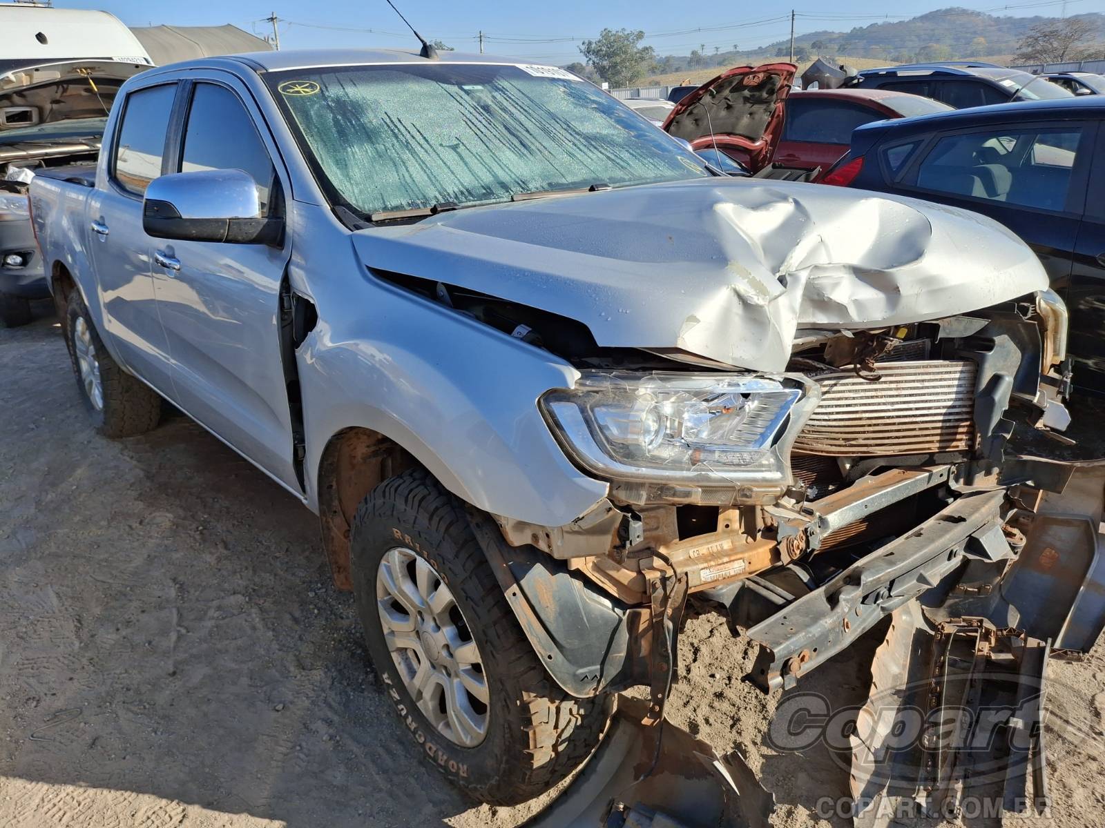 Veículo FORD Ranger FORD RANGER CD 2017 Diesel 2018 em leilão