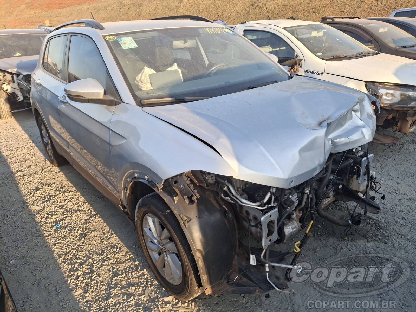 Veículo VW - VolksWagen T-Cross 2020 VOLKSWAGEN T-CROSS T-Cross Sense 200 AT 1.0 12V TSI Turbo 2020 em leilão