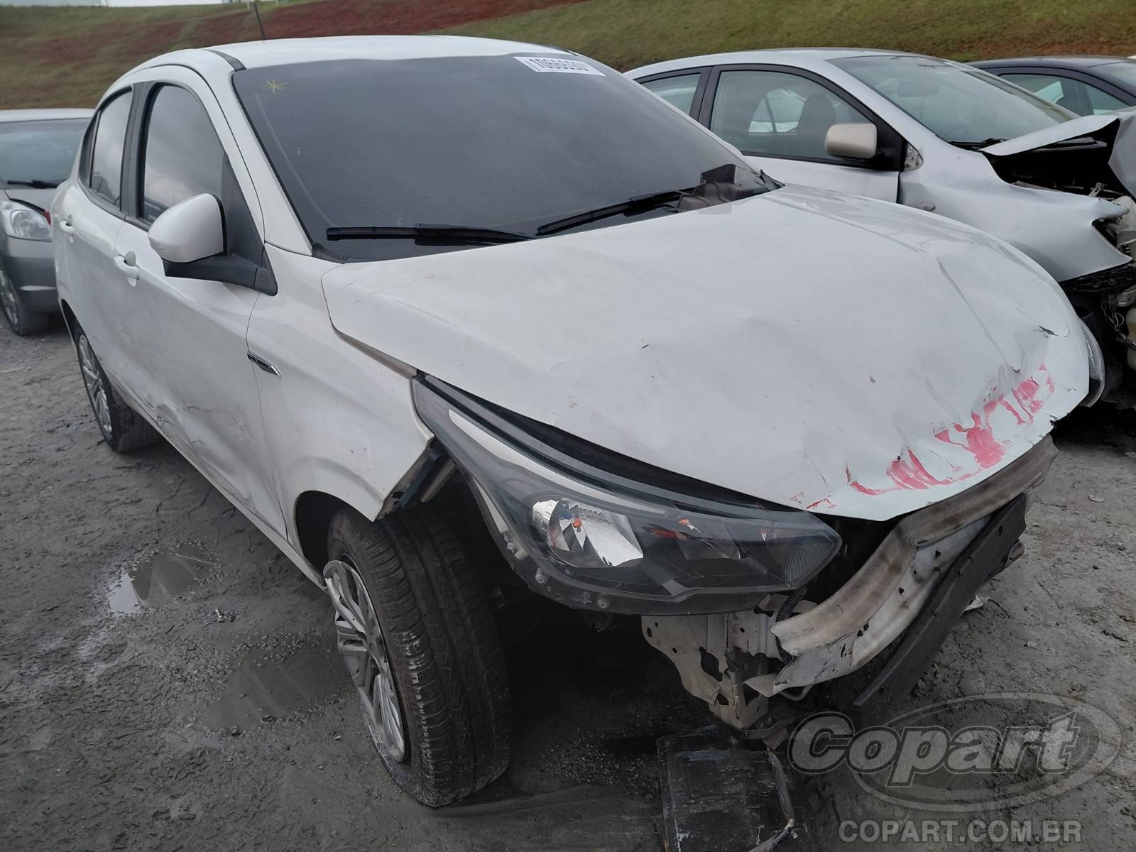 Fiat Cronos Drive GSR 1.3 Firefly 2019 Colisão Frontal