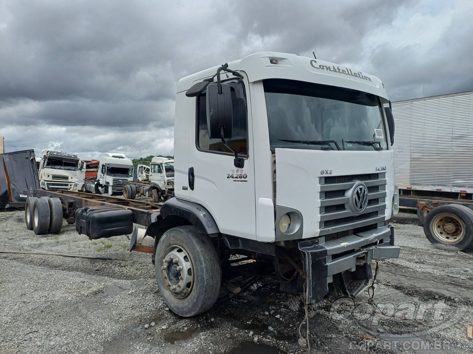 Veículo VOLKSWAGEN Constellation VOLKSWAGEN CONSTELLATION 24.280 6.9 I6 2012 2012 em leilão
