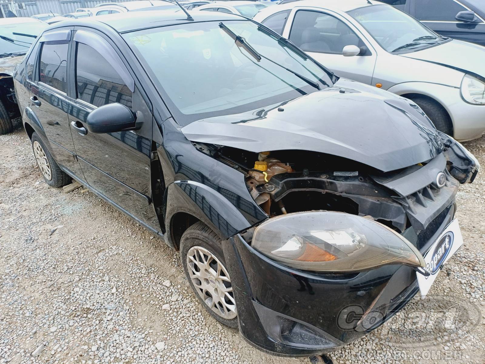 Veículo Ford Fiesta Ford Fiesta Sedan Flex 1.6 2011 Colisão Média Monta 2011 em leilão