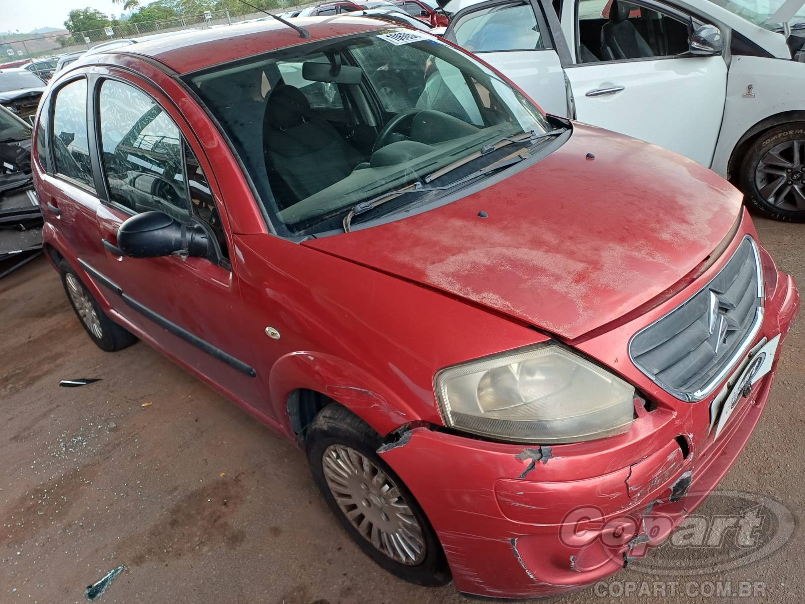 Veículo Peugeot C3 CITROEN C3 GLX 1.4 2010 2011 em leilão
